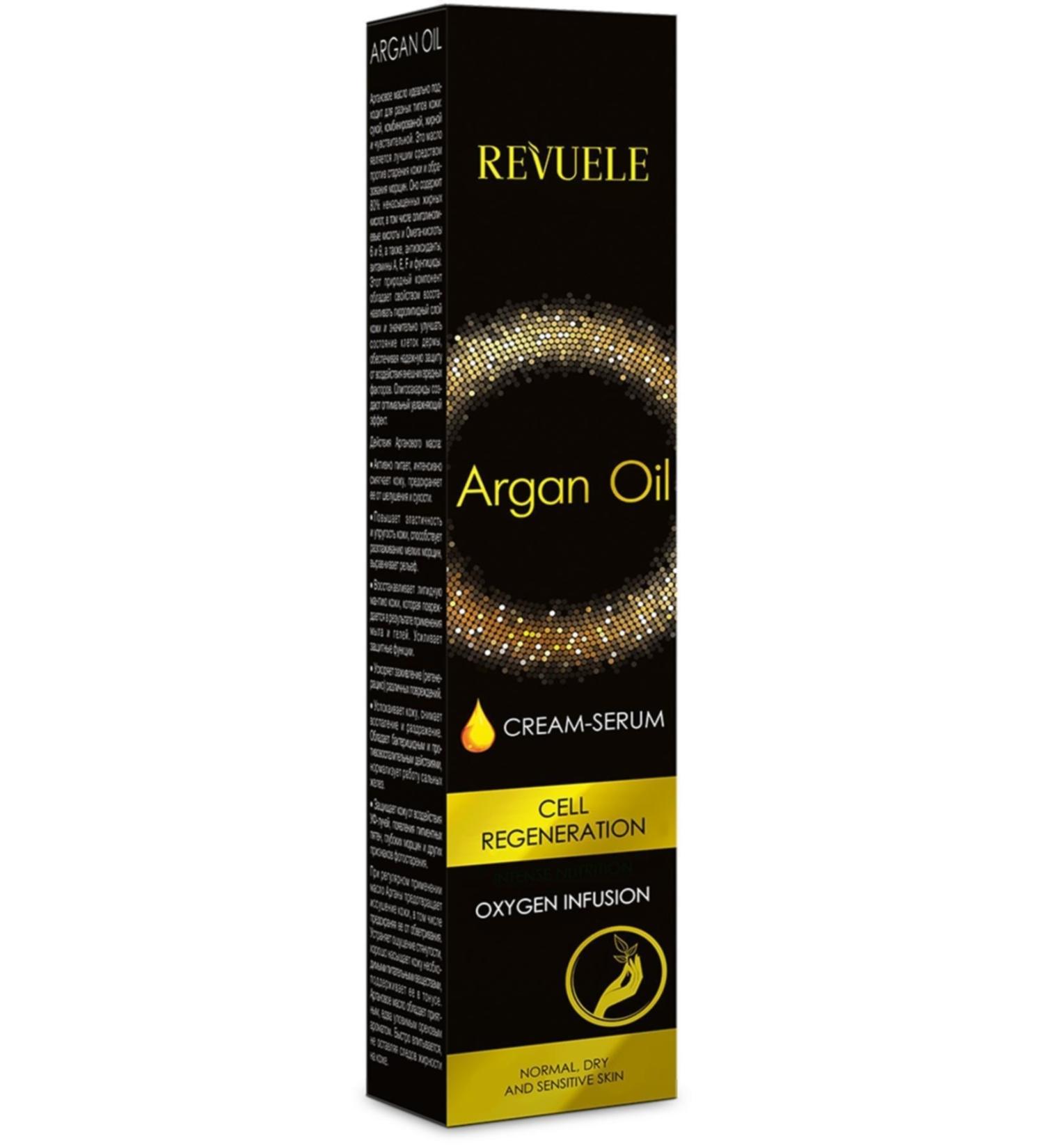 Revuele Brand: Argan Oil Hand and Nail Care Cream/serum 50 Ml Category: Hand Cream