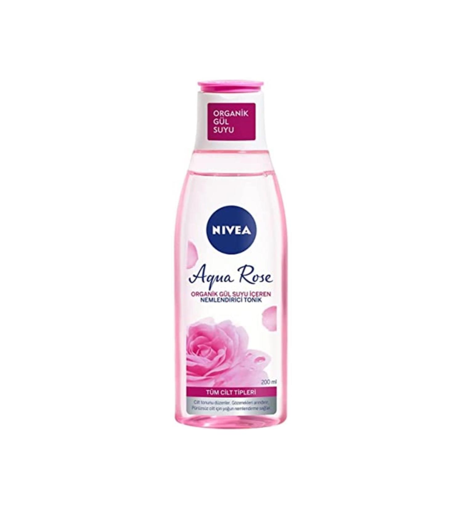 NIVEA Nivea Aqua Rose Organic Rose Water Tonic Category: Facial Peeling - Buy Online on GoSupps.com