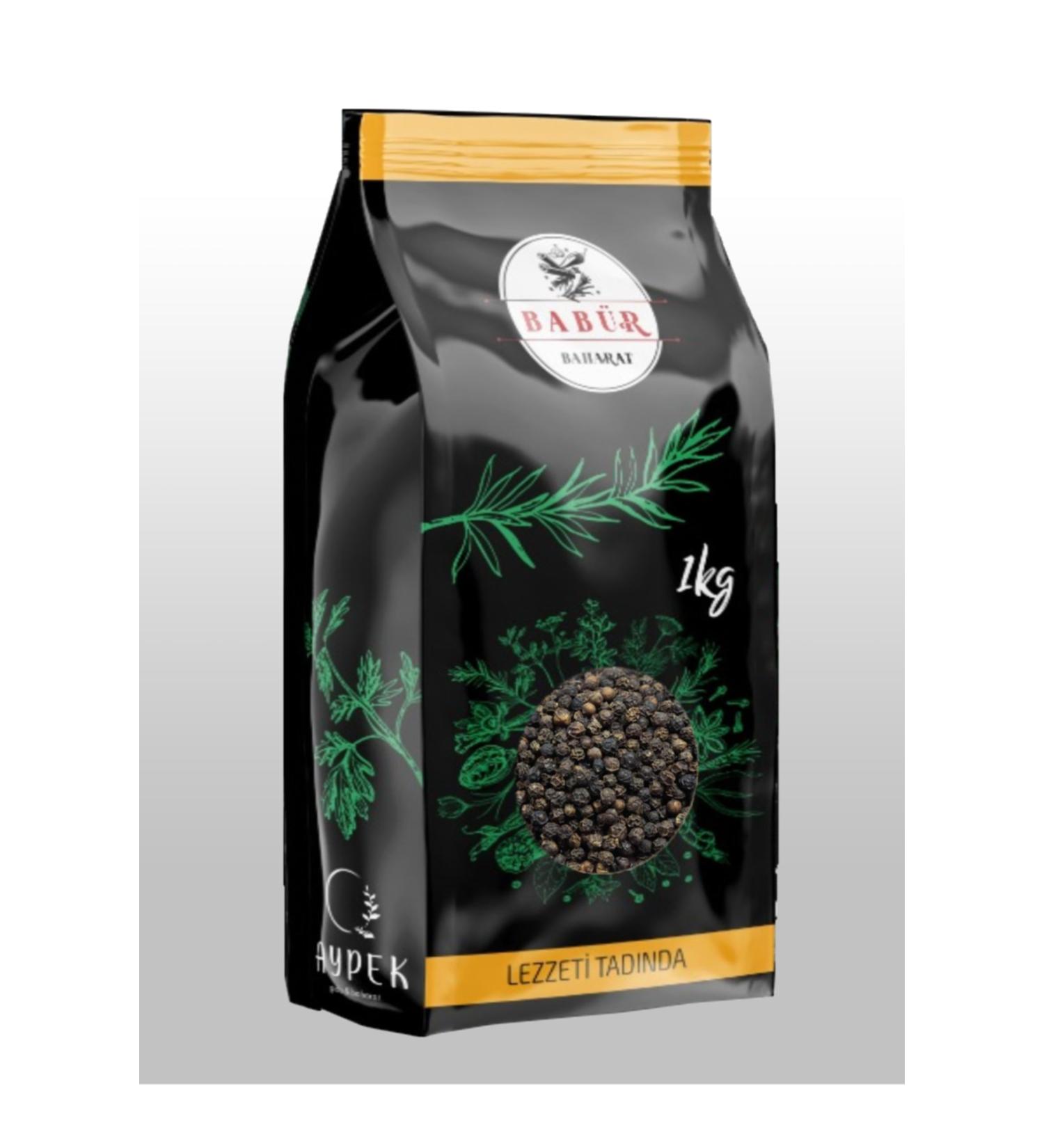 BABUR Black Pepper Grain 1 Kg