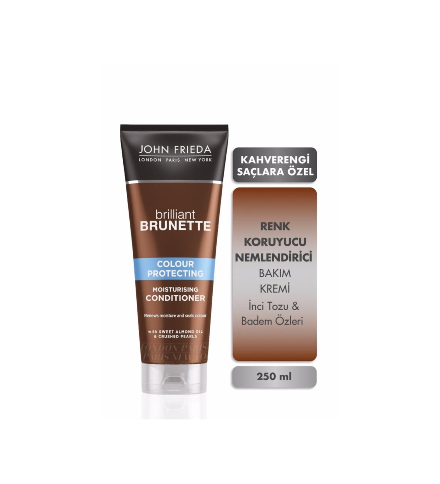 John Frieda Brilliant Brunette 250ml Color Protecting Conditioner for Brown Hair