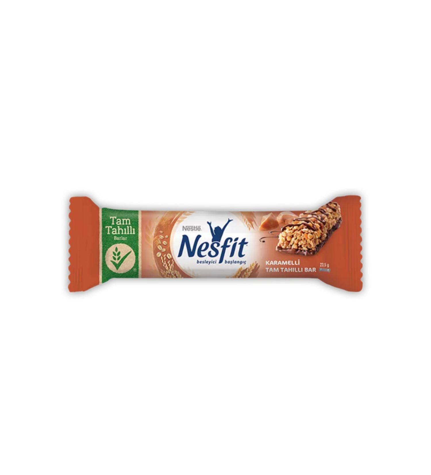 Nestle Caramel Whole Grain Bar 23.5 Gr 16 Pack