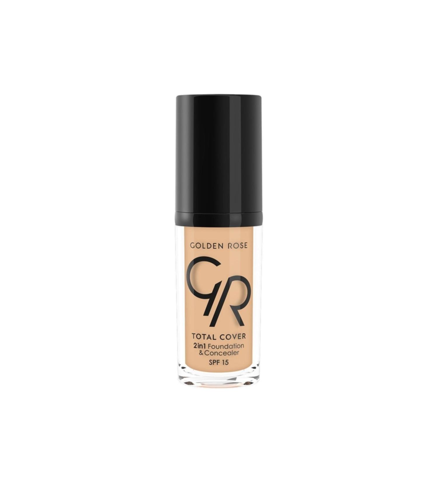Golden Rose Total Cover 2 in 1 Foundation & Concealer 11 Nude