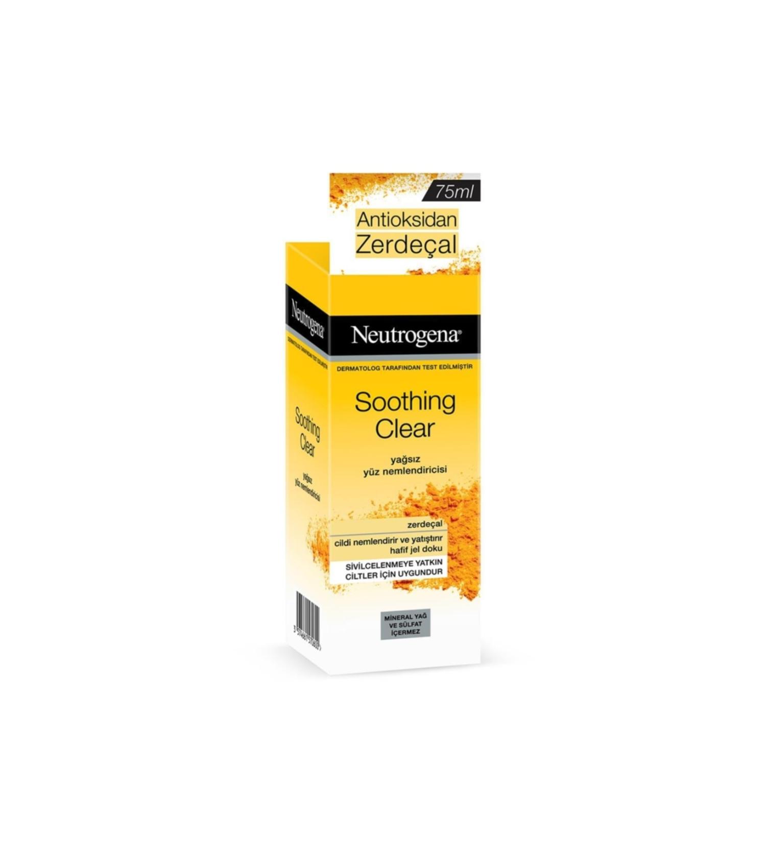 Neutrogena Soothing Clear Moisturizing Cream 75 ml
