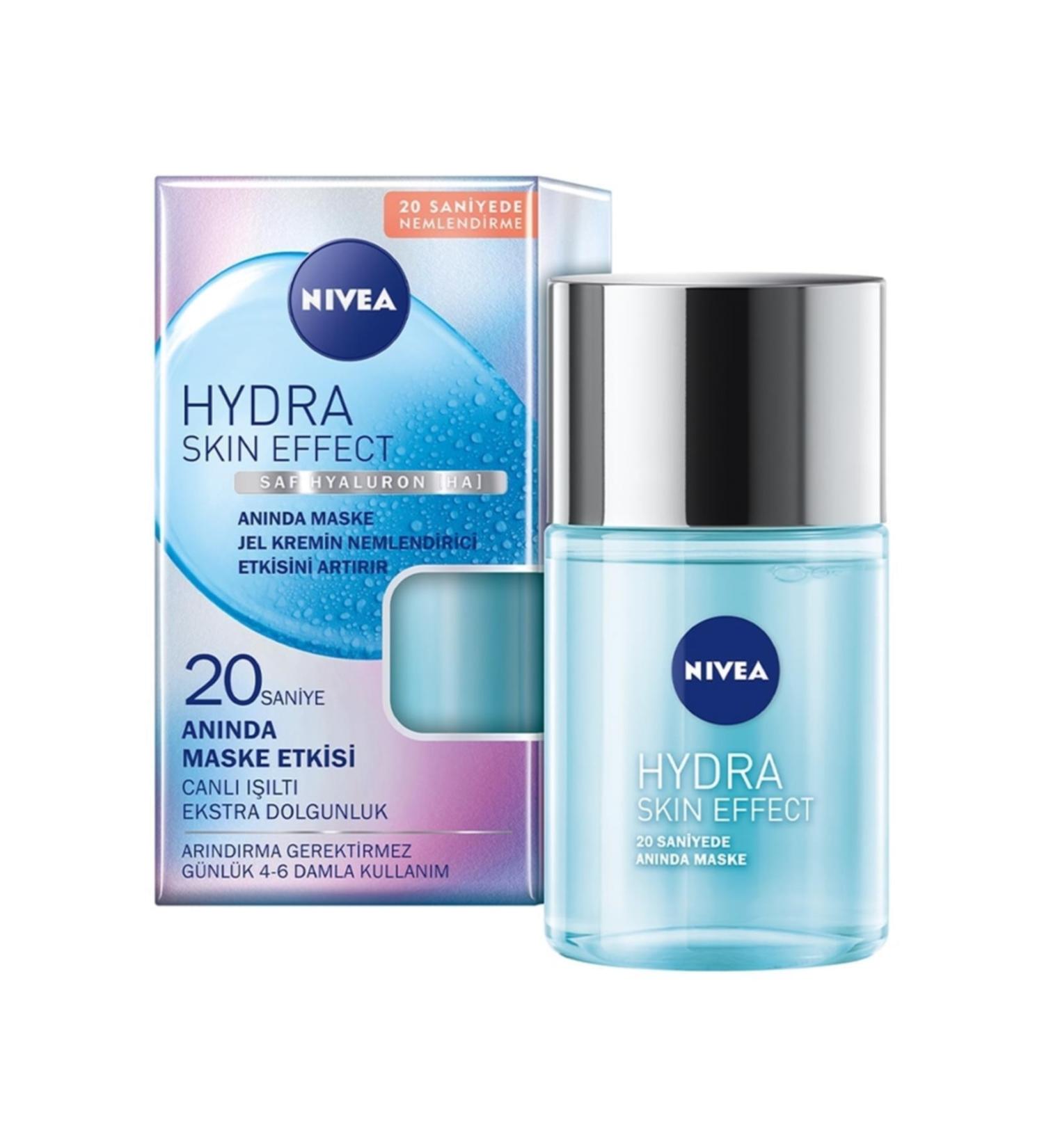 NIVEA Brand: Hydra Skin Effect 20 Seconds Instant Mask 100 Ml Category: Face Mask - Buy Online on GoSupps.com