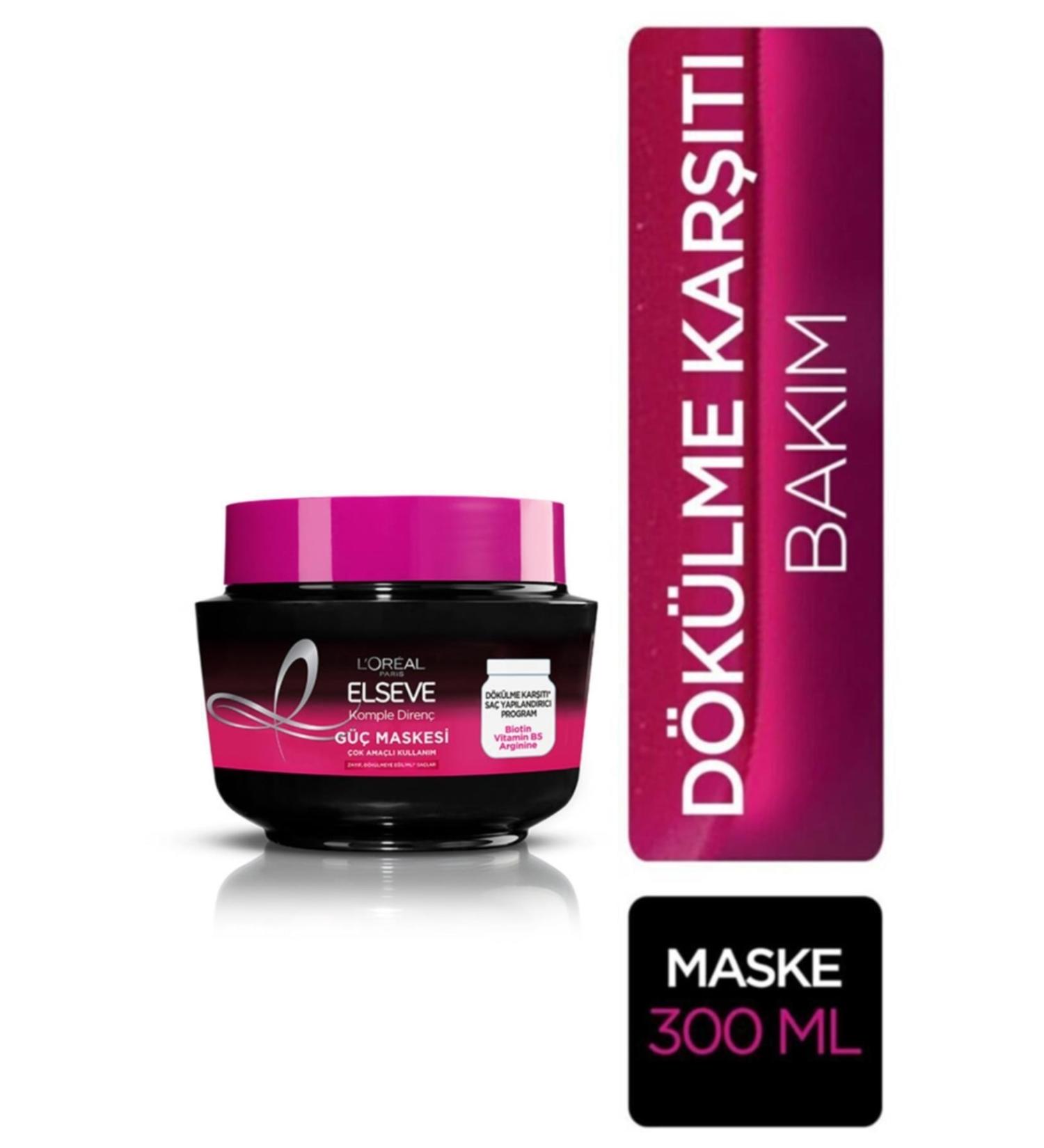 Elseve Brand: Complete Resistance Anti-Hair Loss Power Hair Mask 300 Ml Category: Hair Mask