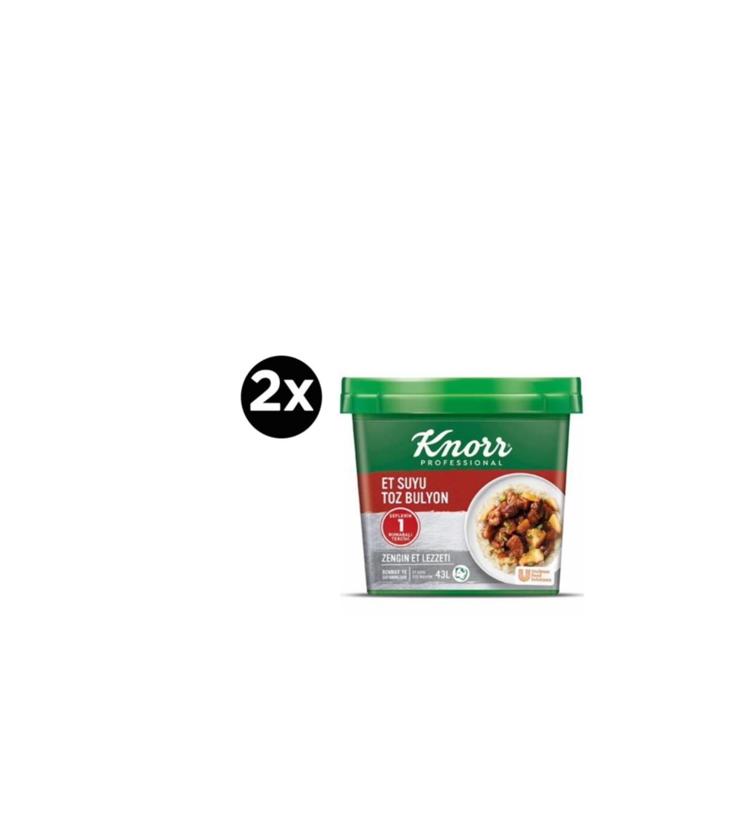 Knorr Meat Bouillon Powder 750 Gr X 2 Pieces