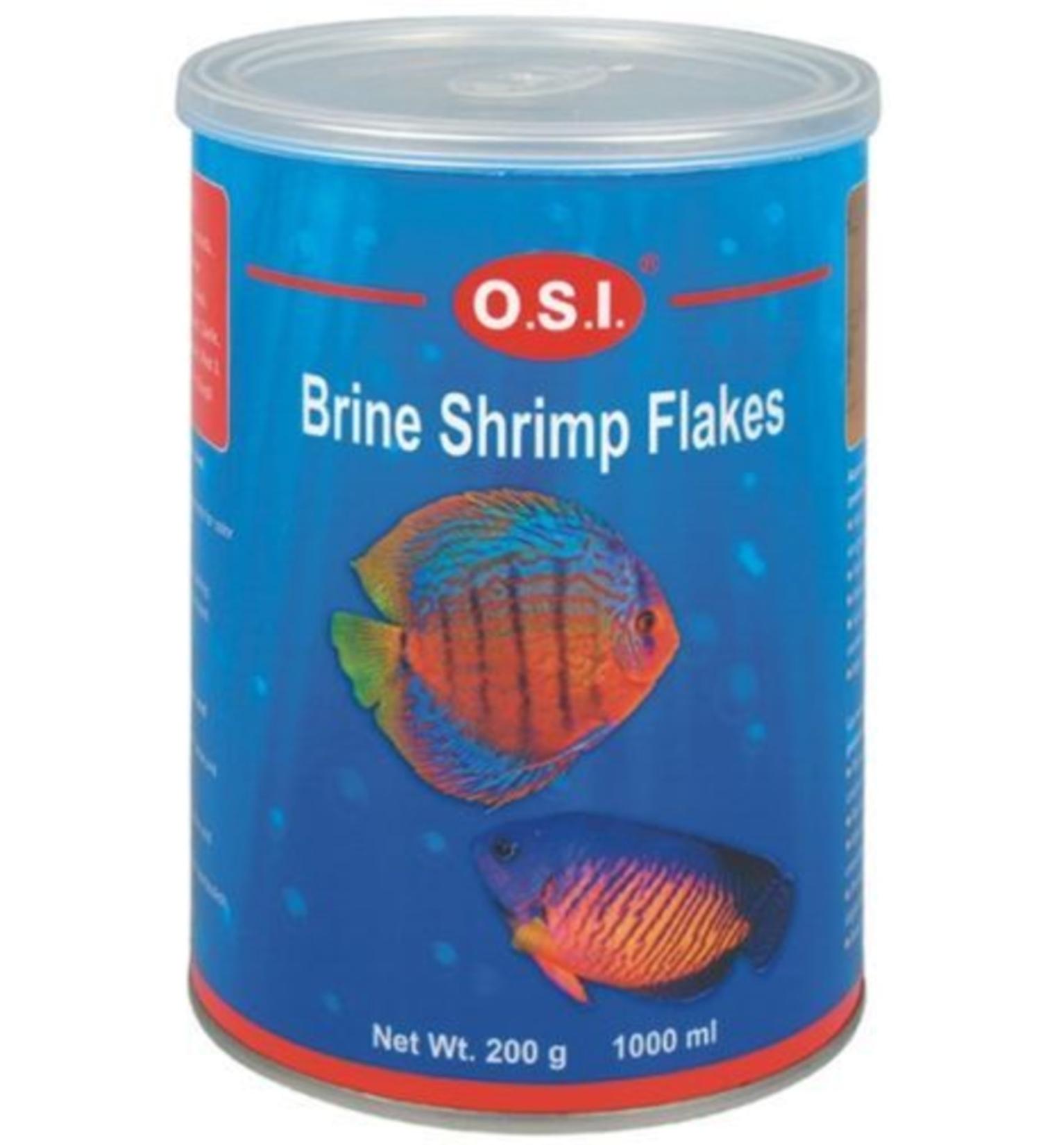 Osi Brine Shrimp Flakes 1000ml / 200gr.