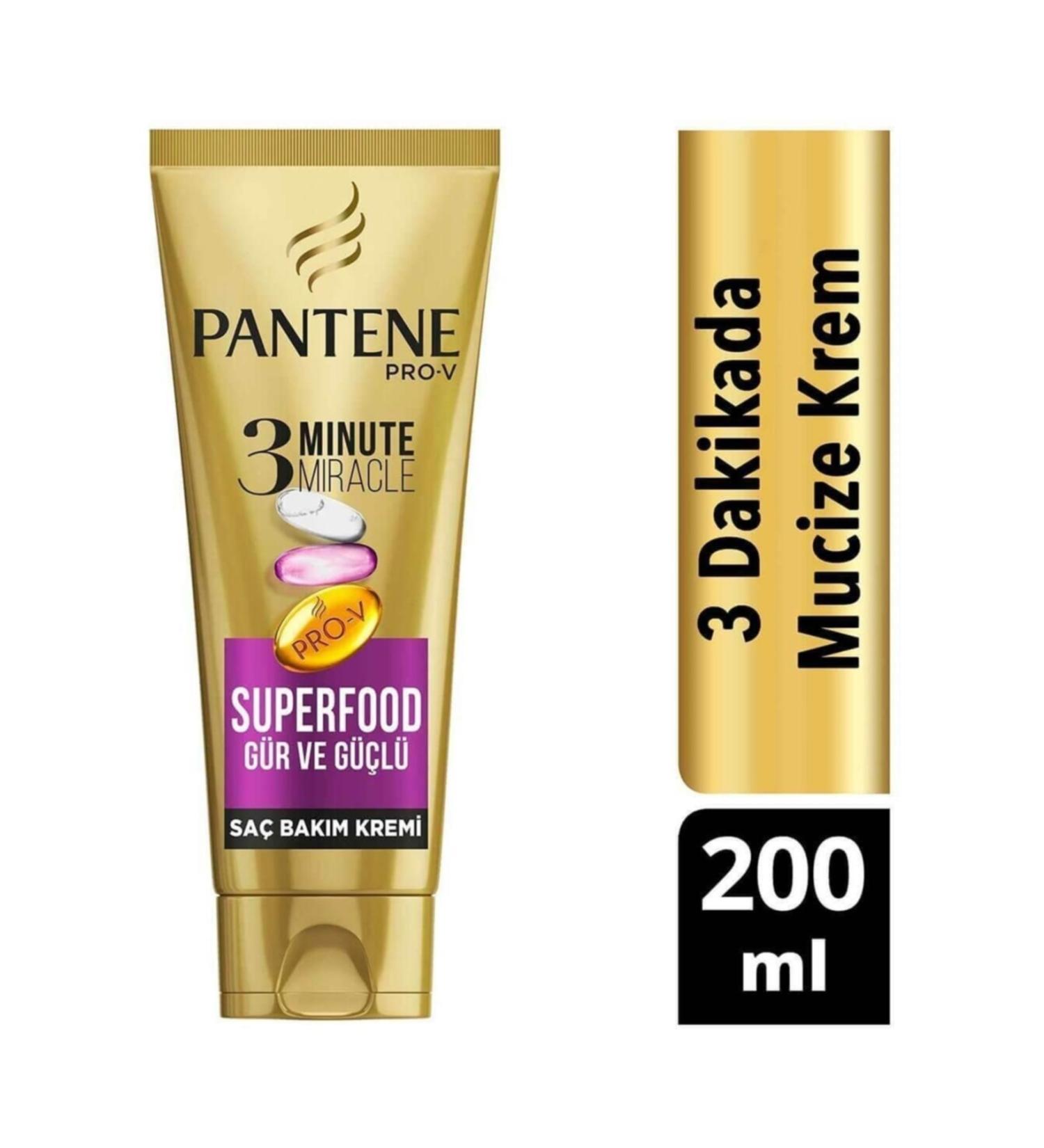Pantene Brand: 3mm Superfood Conditioner 200ml Category: Conditioner