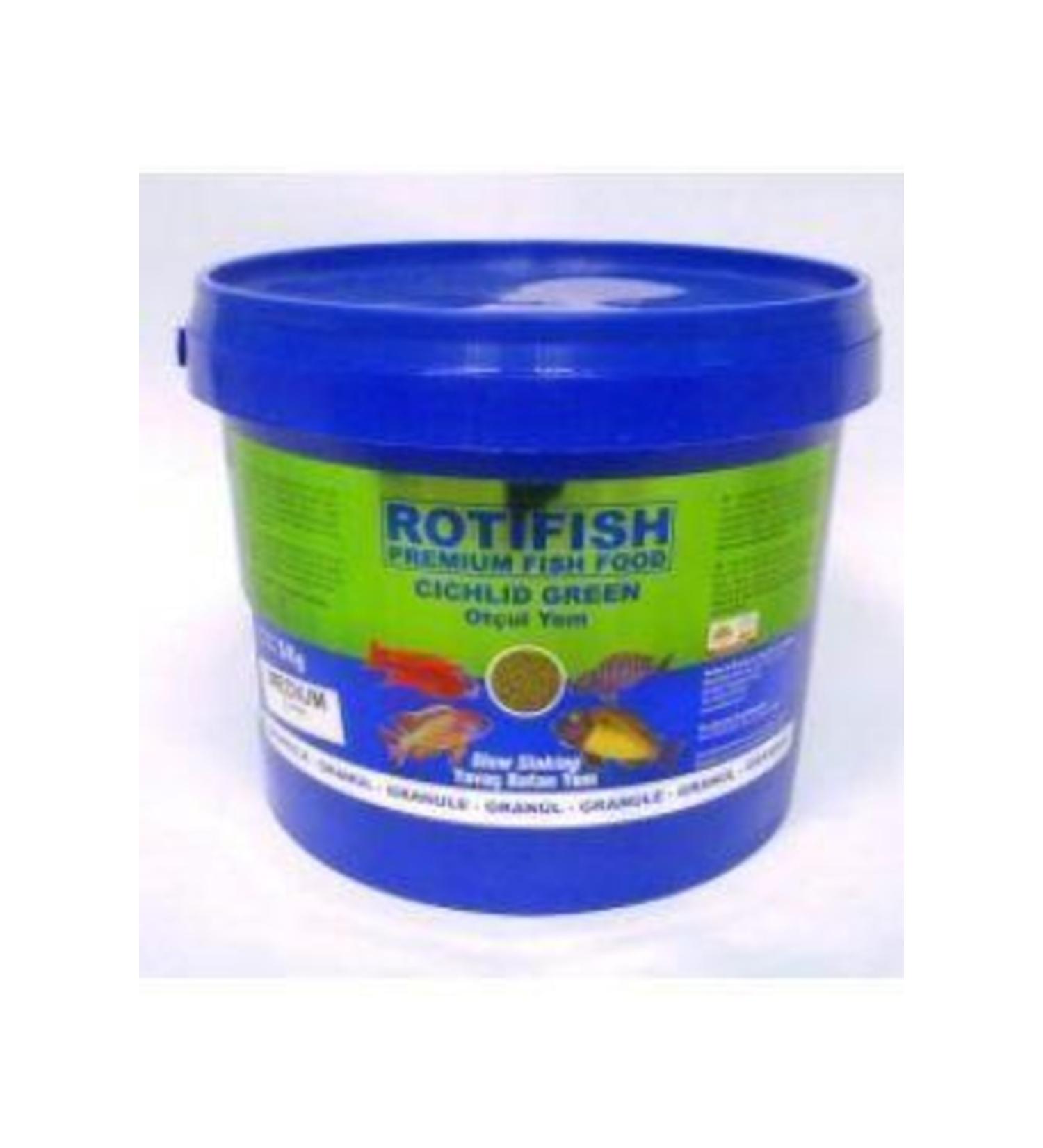 Rotifish Cichlid Green Medium Slow Sinking(2mm) 4kg