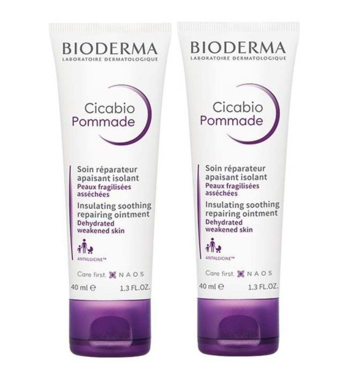 Bioderma Cicabio Pomade 40 Ml 2 Pieces