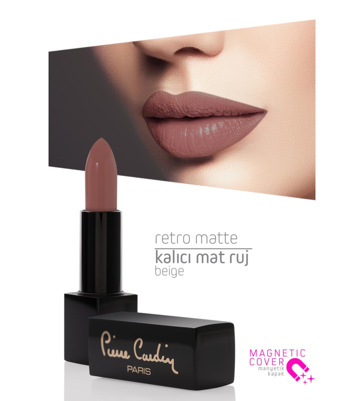 Pierre Cardin Retro Matte Lipstick - Beige - 143