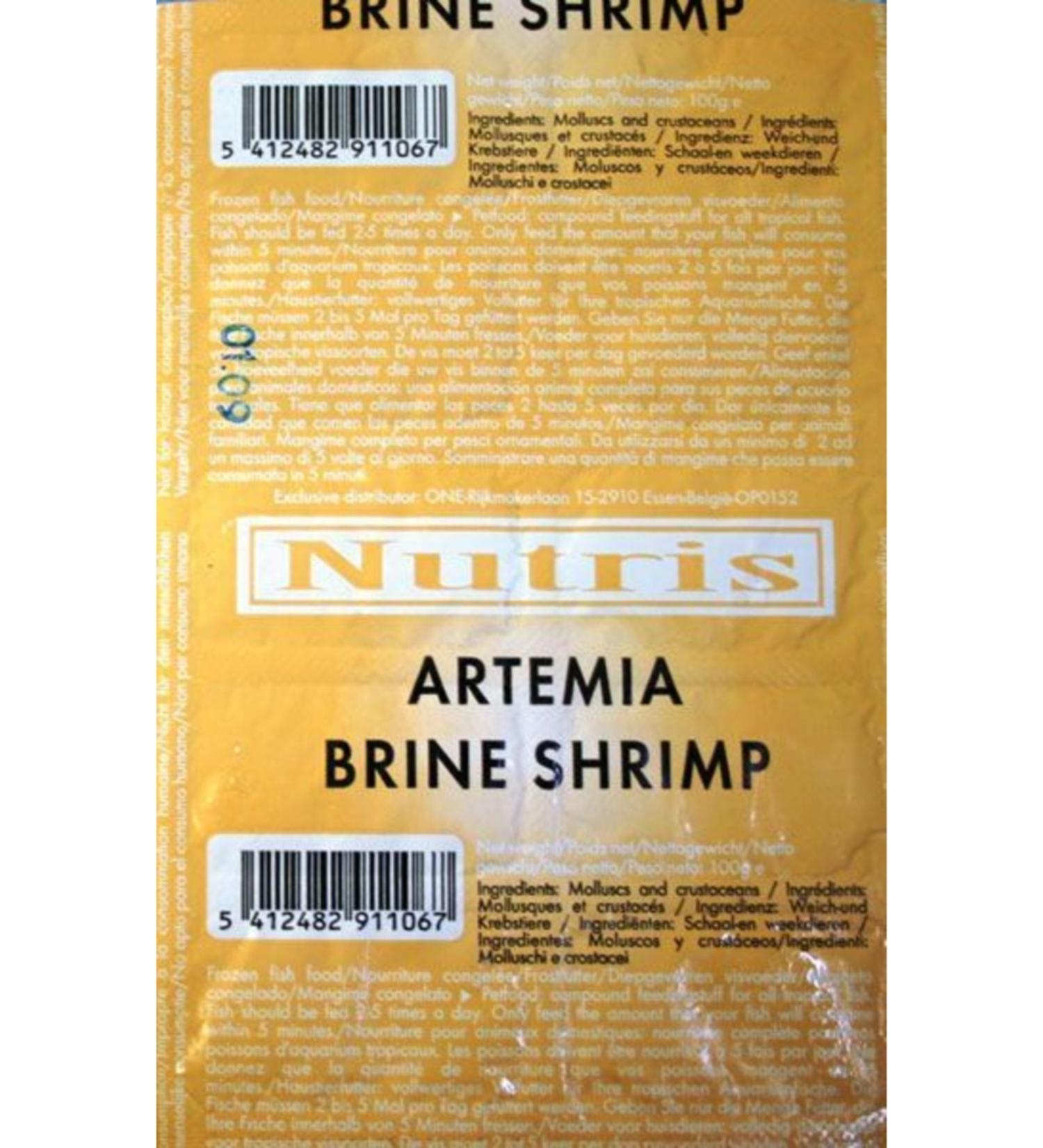 Ocean Nutrition Nutris Artemia Brine Shrimp 100gr / 24cubes - Buy Online on GoSupps.com