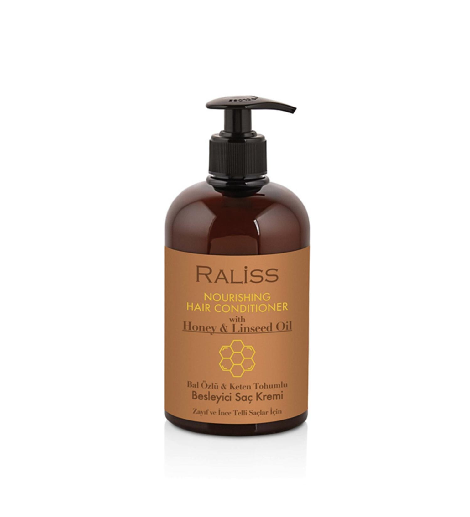 Raliss Nourishing Conditioner with Honey and Flaxseed 500 ml