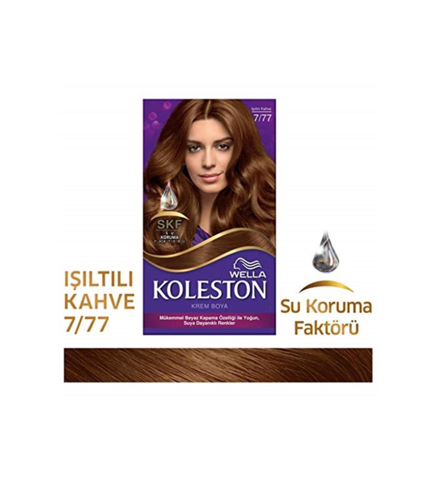 Wella Brand: Kit Cream Dye 7-77 Category: Hair Conditioner