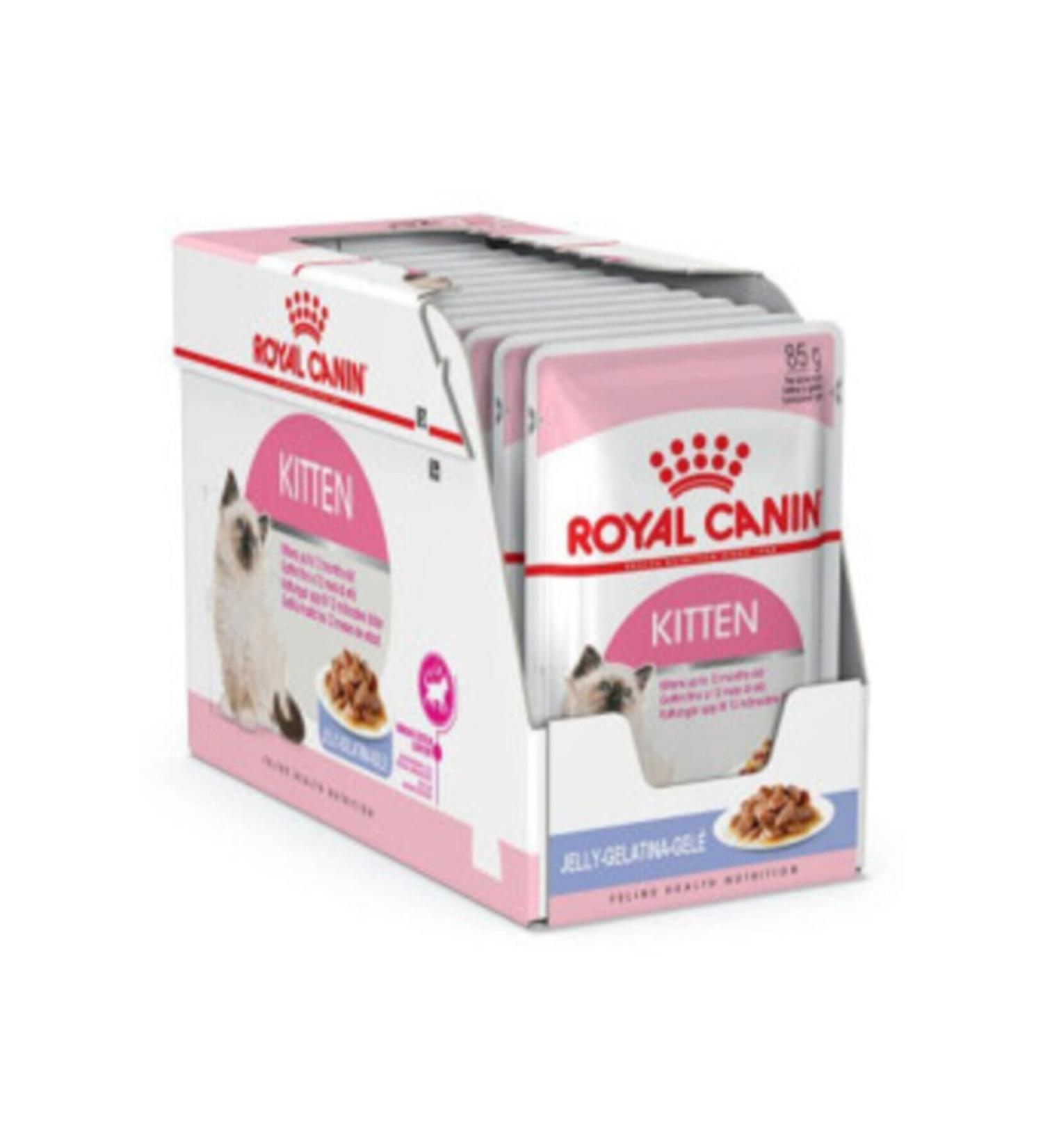 Royal Canin Jelly Kitten Instinctive Wet Kitten Food 85 Gr X 12