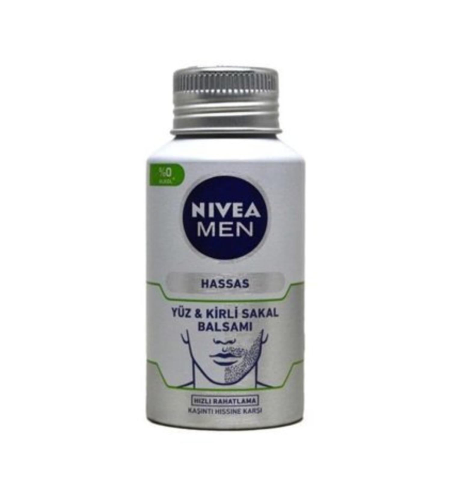 NIVEA Men Sensitive Anti-Irritation & Anti-Itch Face & Stubble Balm 125 Ml