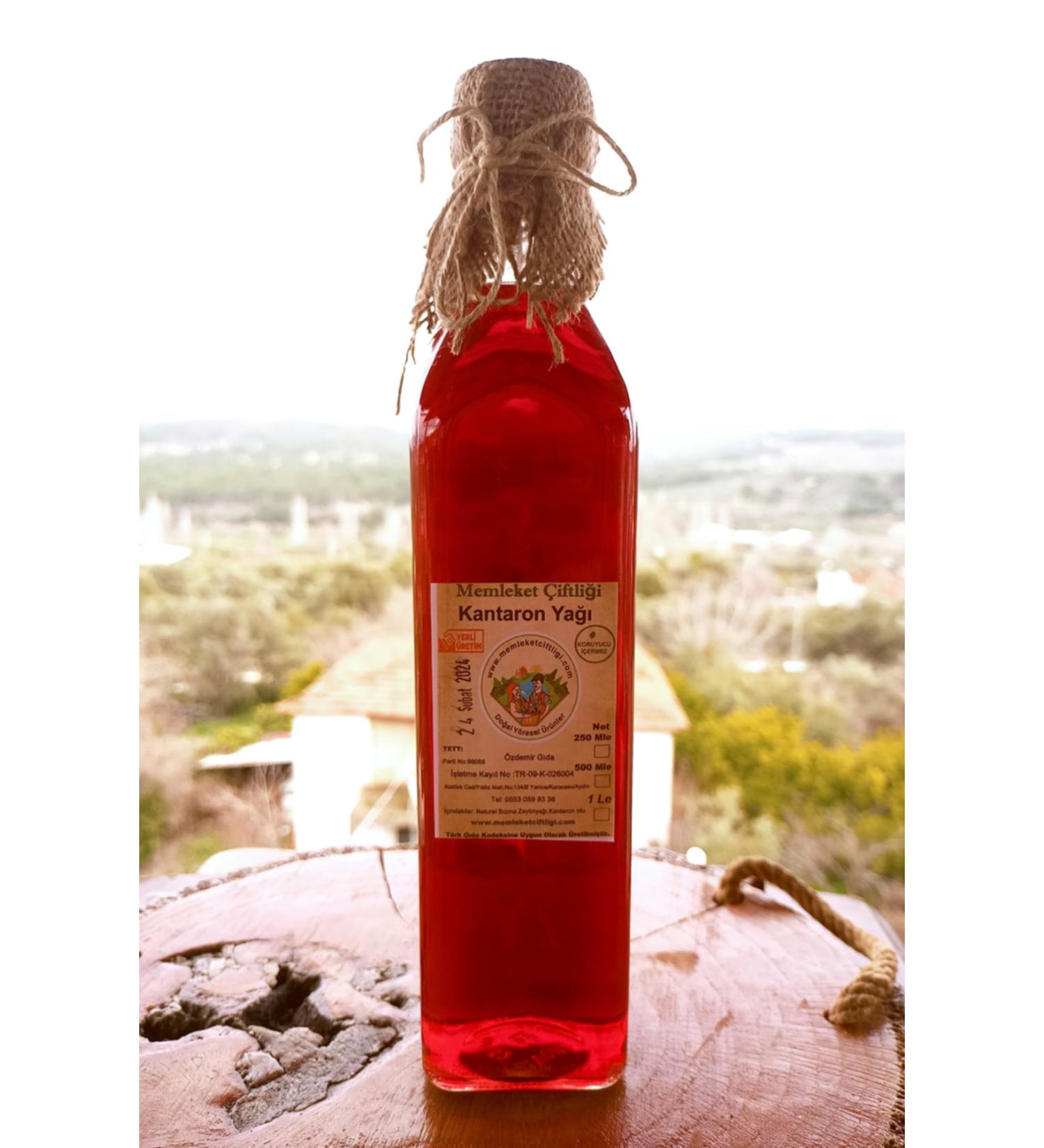 Memleket Farm St. John's Wort Oil 250 Ml Glass Bottle Drinkable