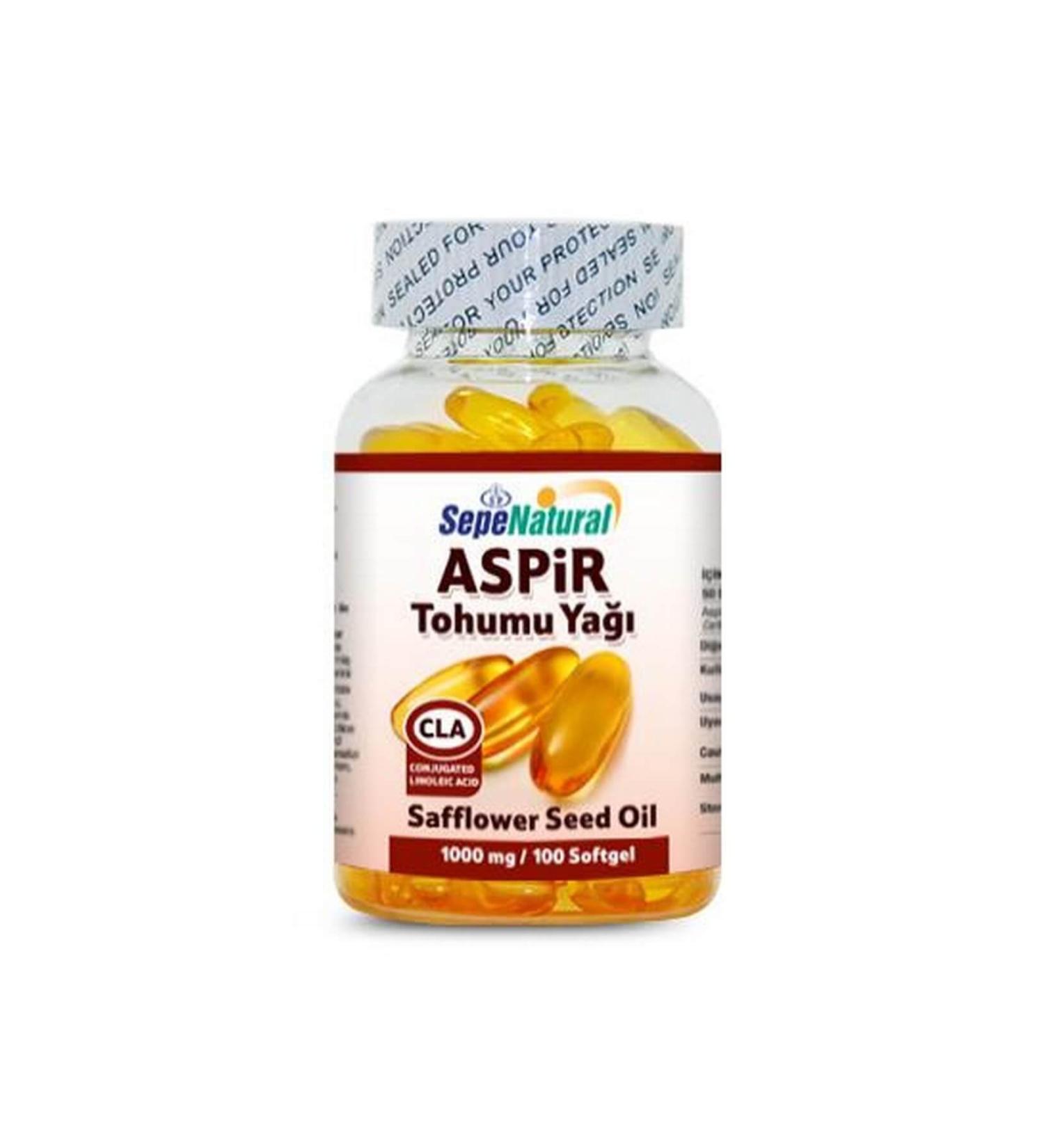 Sepe Natural Safflower Seed Oil 100 Softgel X 1000 Mg