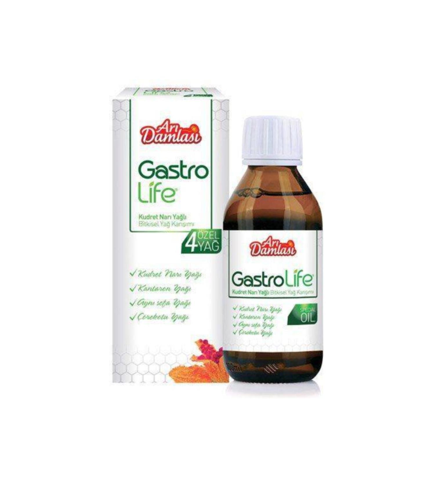 Bee Drops Gastro Life Bitter Melon Oil Herbal Oil Mixture 200 ml 4 Special Oils