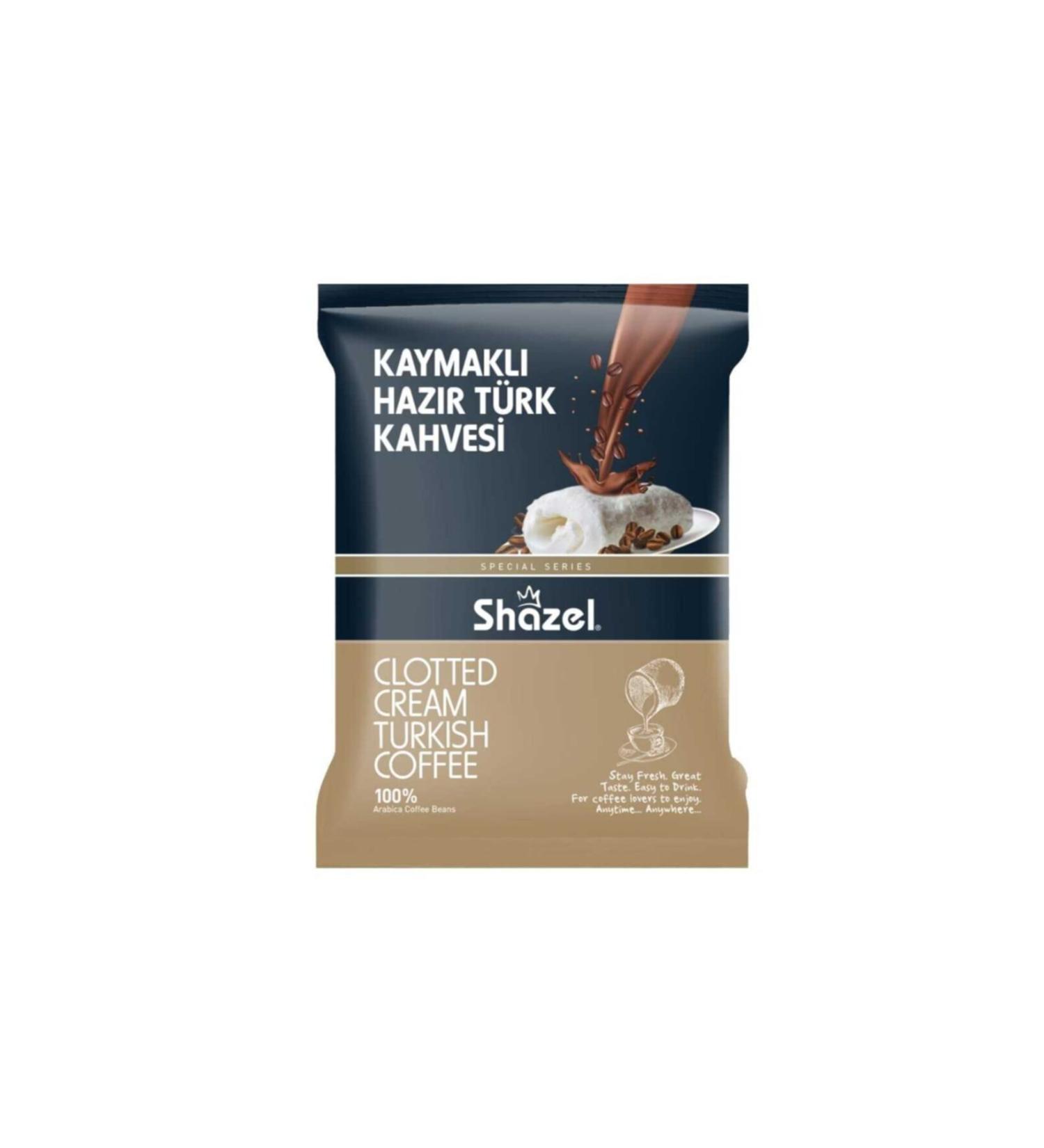Shazel Creamy Instant Turkish Coffee 100 gr 6 Packs