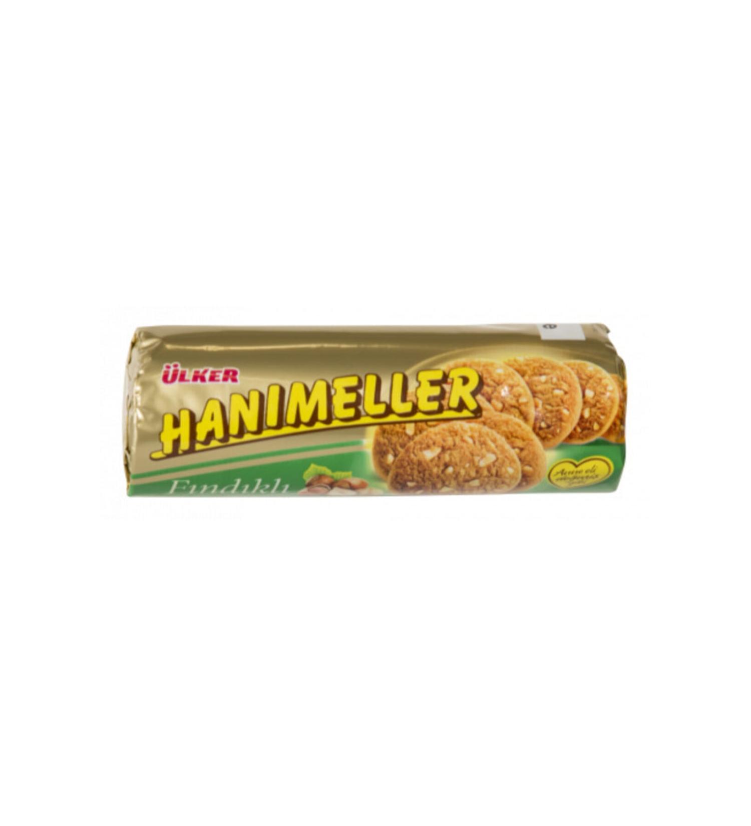 lker Han meller Hazelnut Biscuits 82 Gr (18 Pieces)