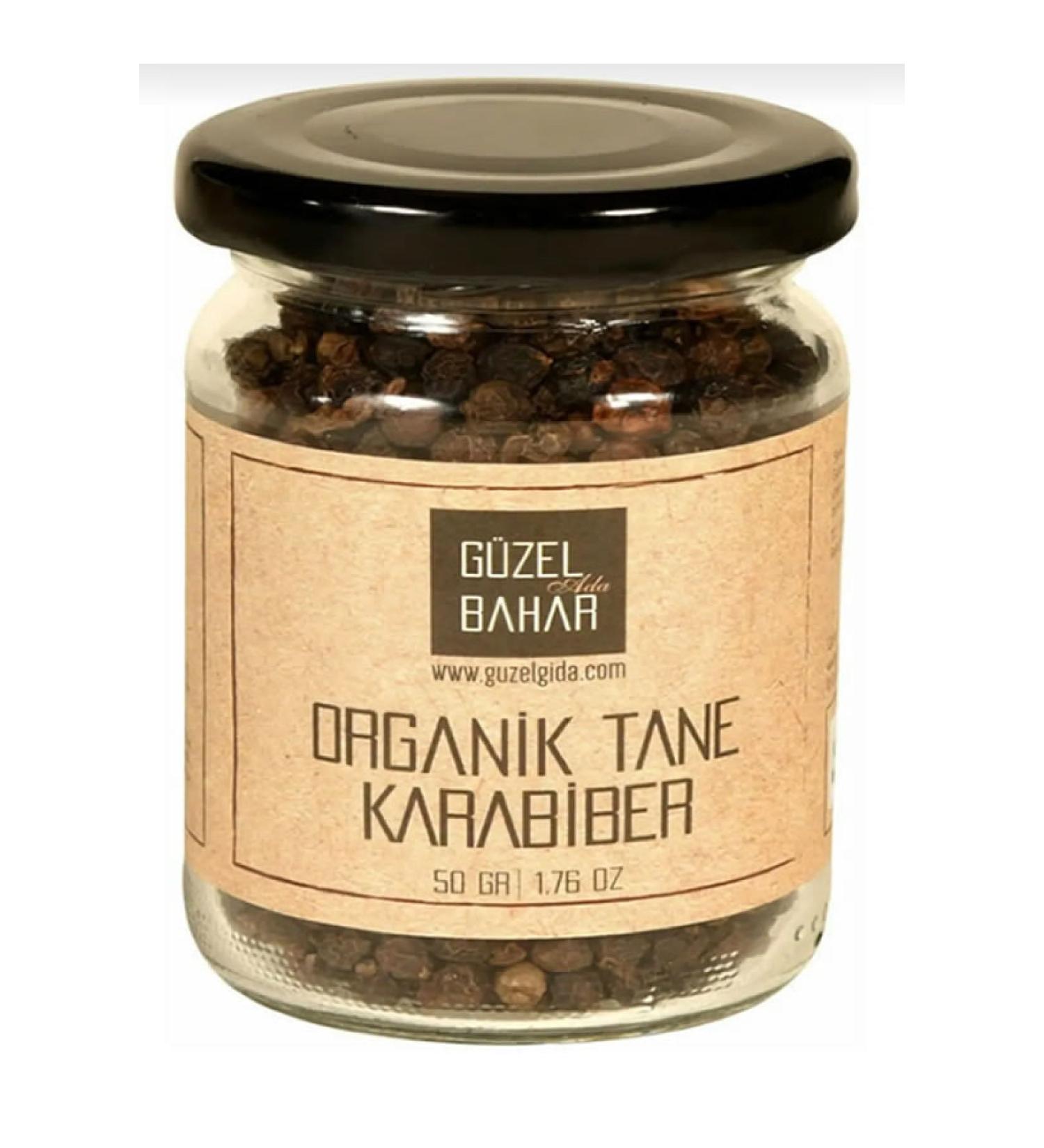 YAPILCAN S T G zel G da Organic Black Pepper 50gr