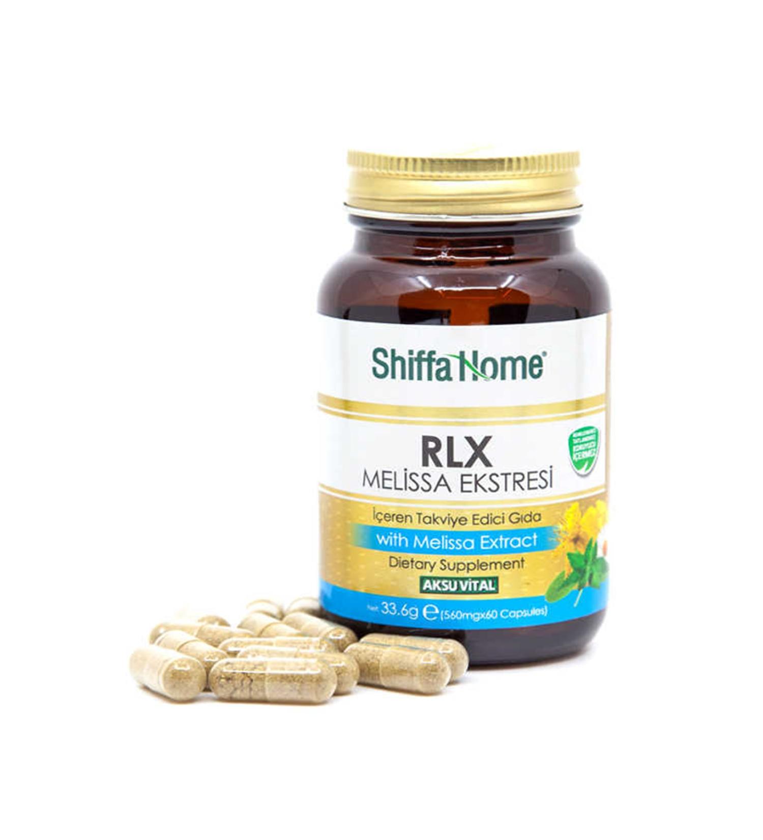 Shiffa Home Rlx Melissa Extract 60 Capsules