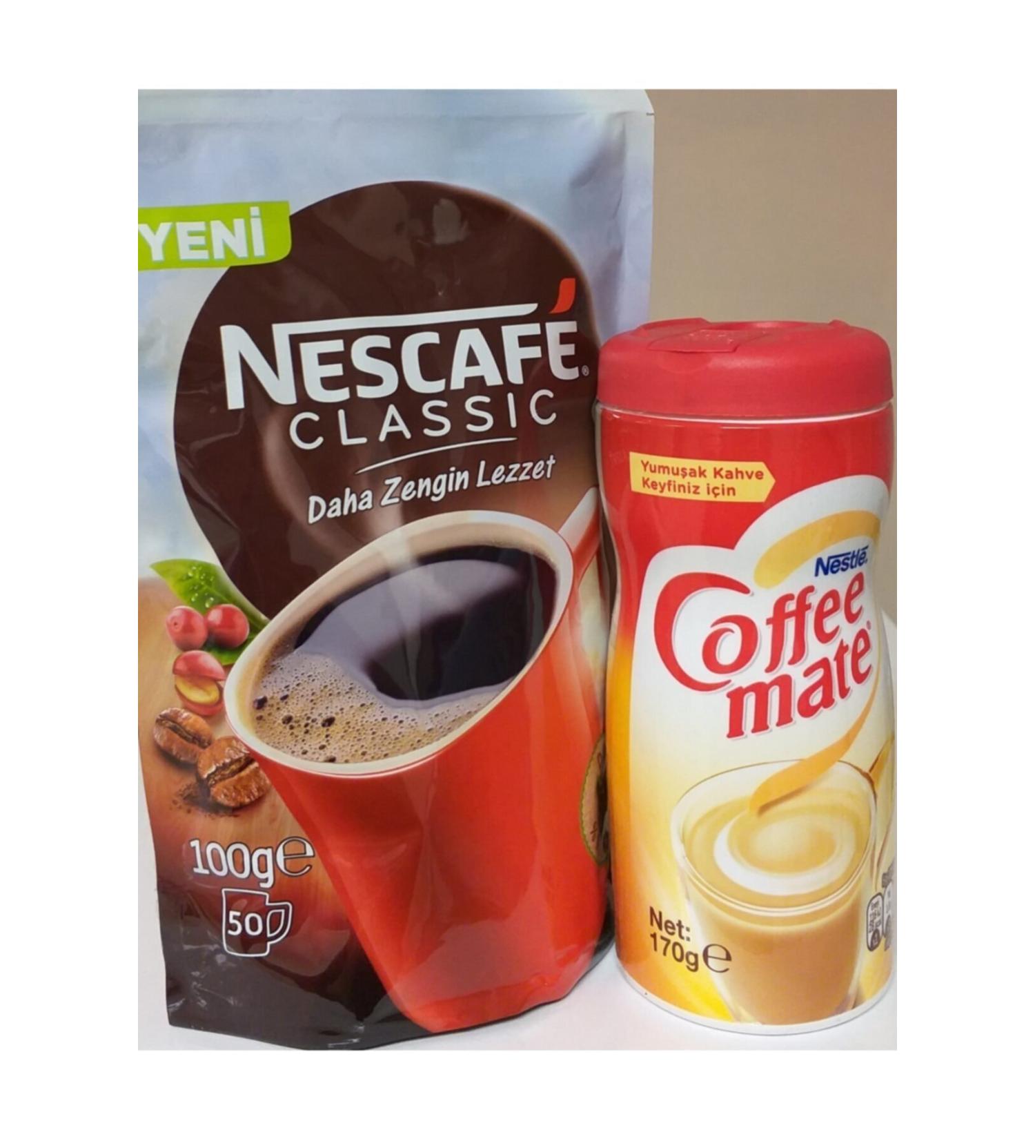 Nestle 100 G Nescafe Classic + 170 G Coffee Mate