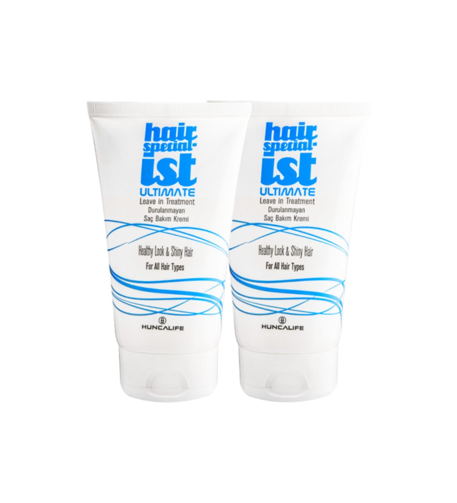 Huncalife Hair Care Cream Helping to Control Frizz 150 Ml 2 Pieces