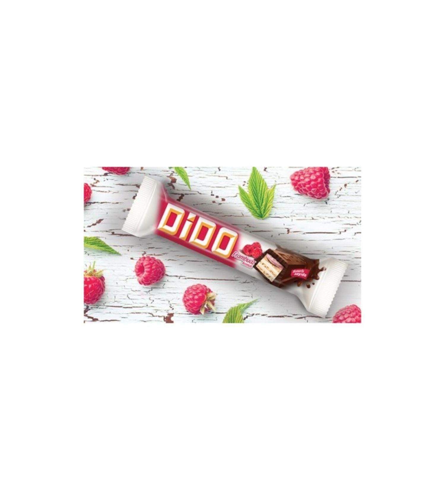 Ulker Dido Milk Raspberry 37 gr 24 Pieces