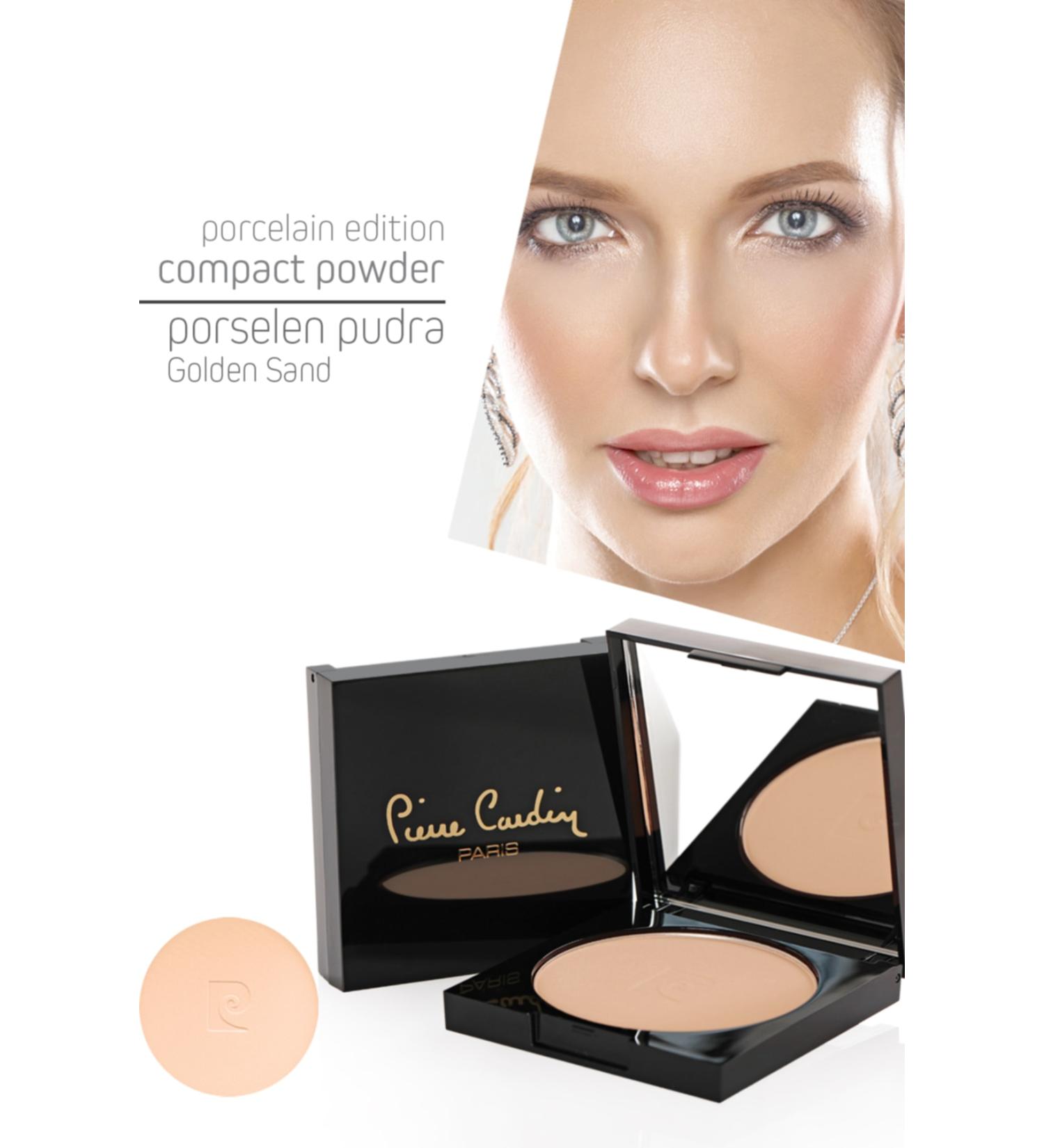 Pierre Cardin Powder - Porcelain Edition Compact Powder Golden Sand 8680570466790
