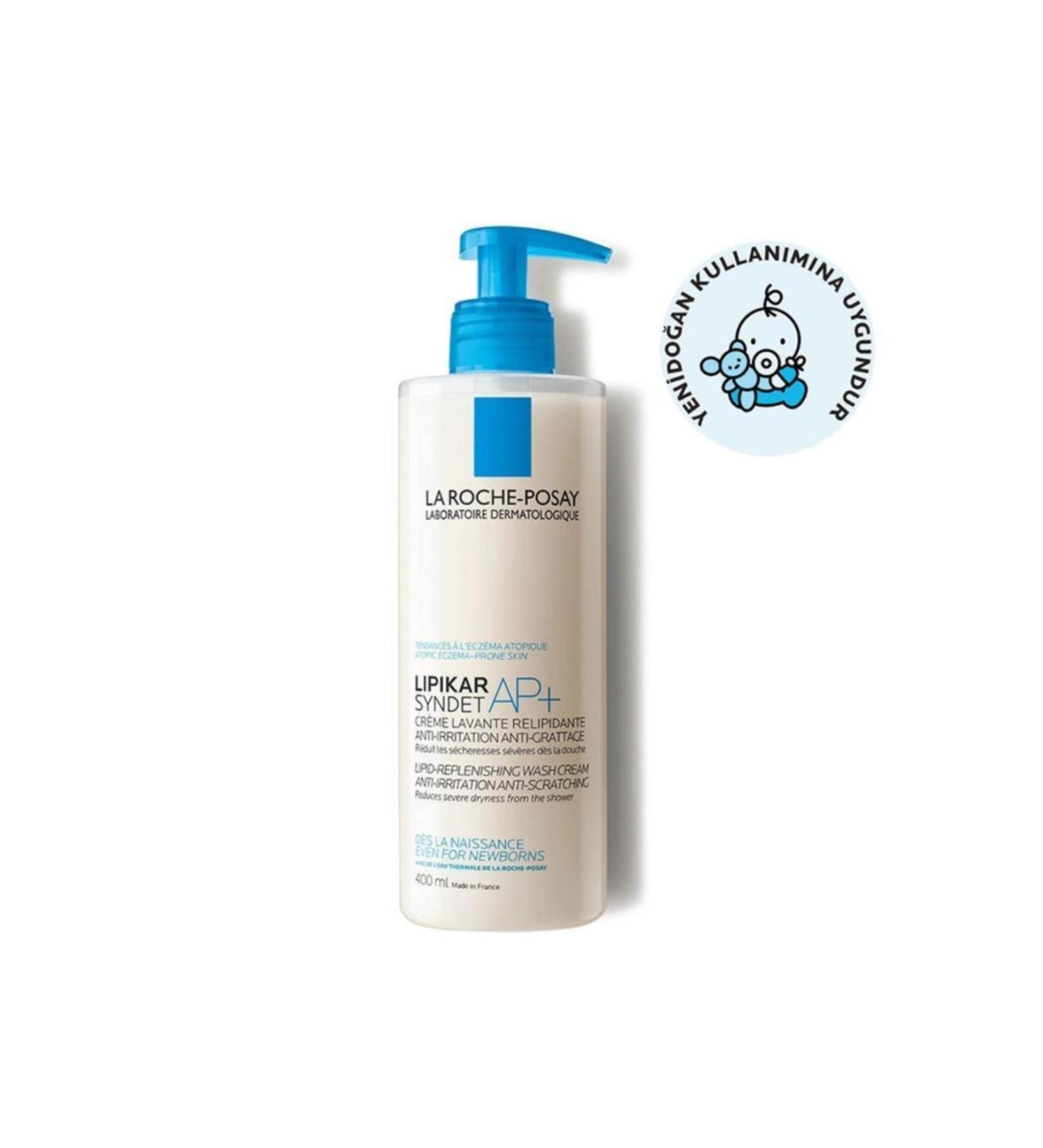 La Roche Posay Posay Lipikar Syndet Ap+ Body Wash Gel 400 M