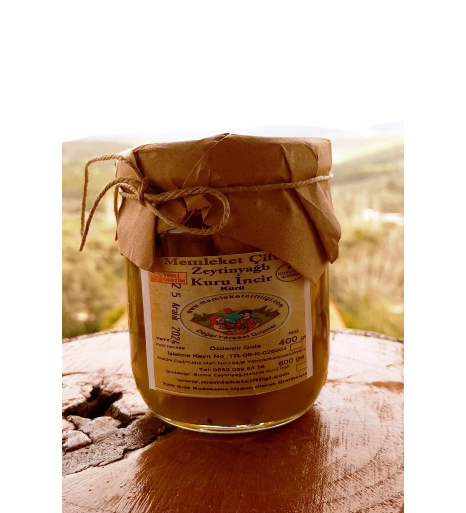 Memleket Farm Fig Cure with Olive Oil 400 gr