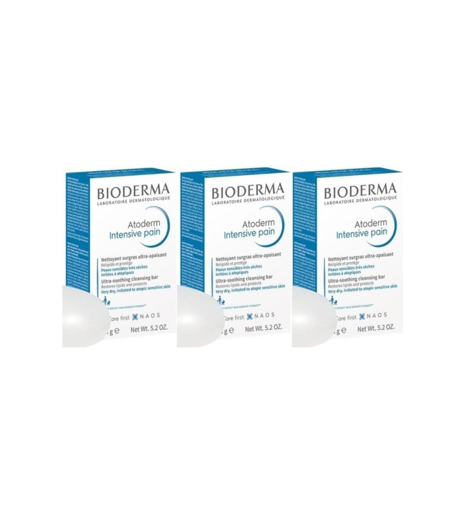 Bioderma Atoderm Intensive Bar Pain 150 Gr 3 Pieces