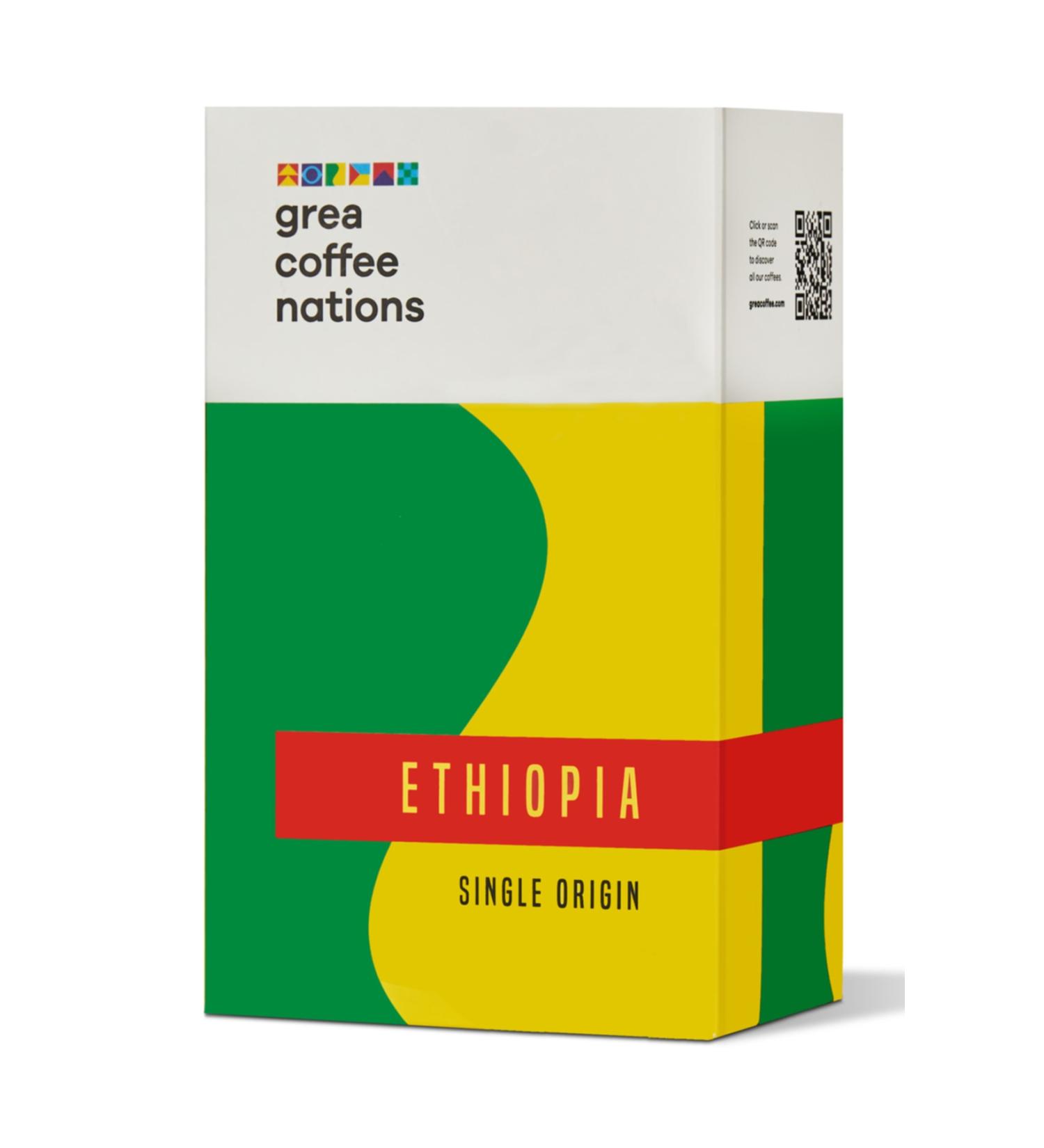 Great Coffee Nations Ethiopia Metal Filter Coffee 250 gr