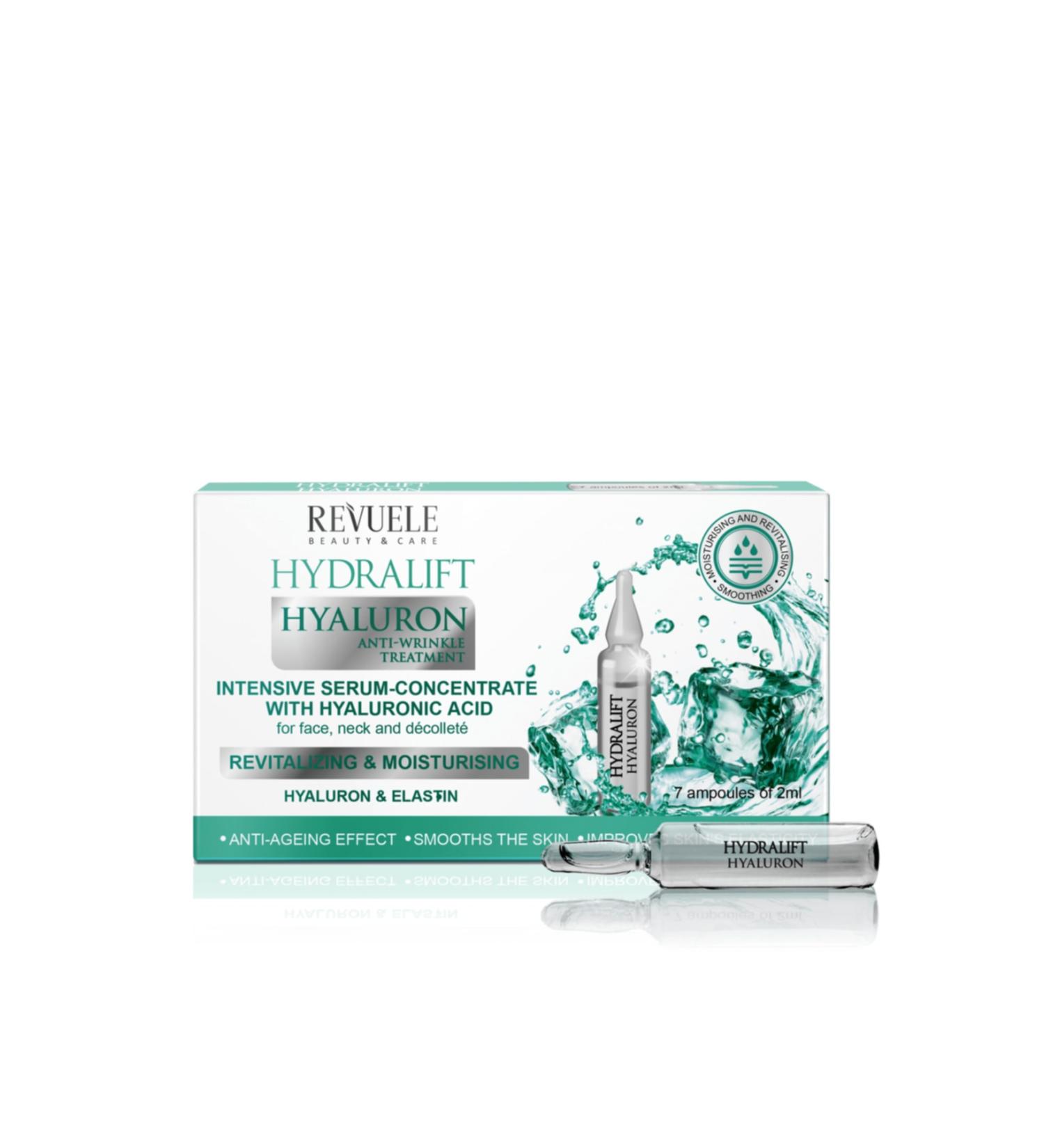 Revuele Face / Neck Ampoule - Hydralift Hyaluron 7 Ml Serum Anti Aging Hyaluronic