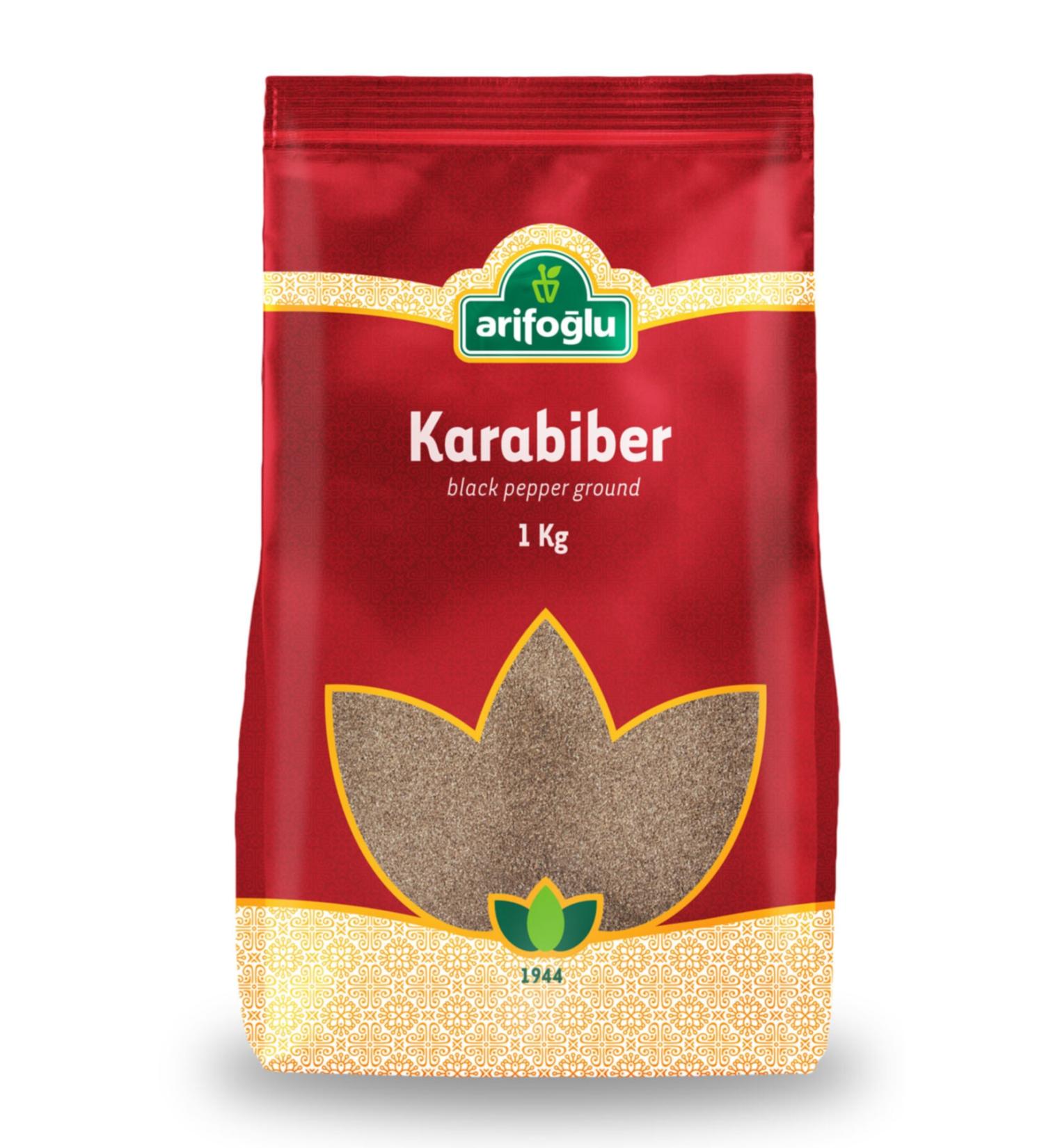 Arifo lu Black Pepper (Ground) 1000g