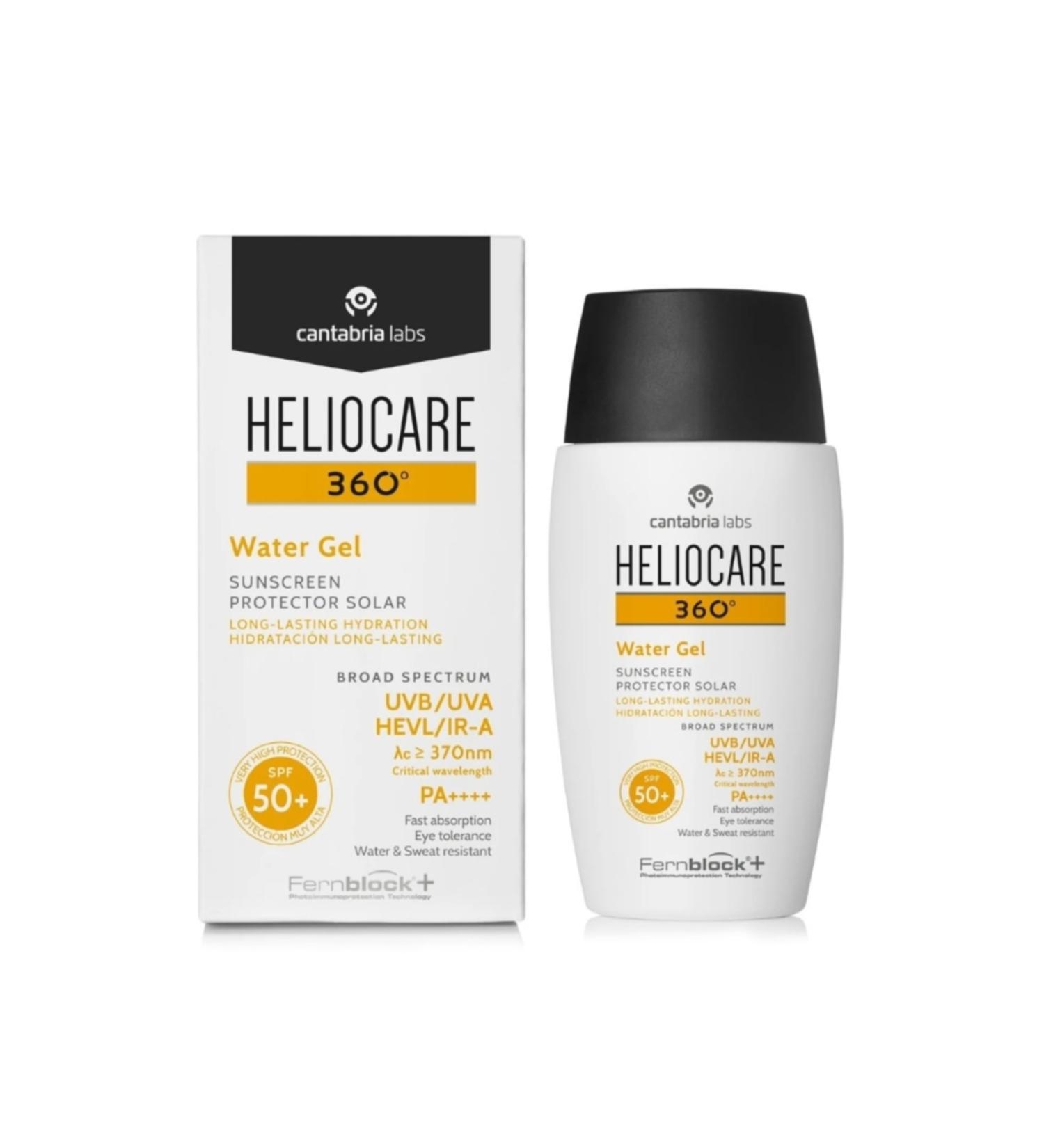 Heliocare 360 Water Gel Spf 50+ Moisturizing Sun Cream 50 Ml
