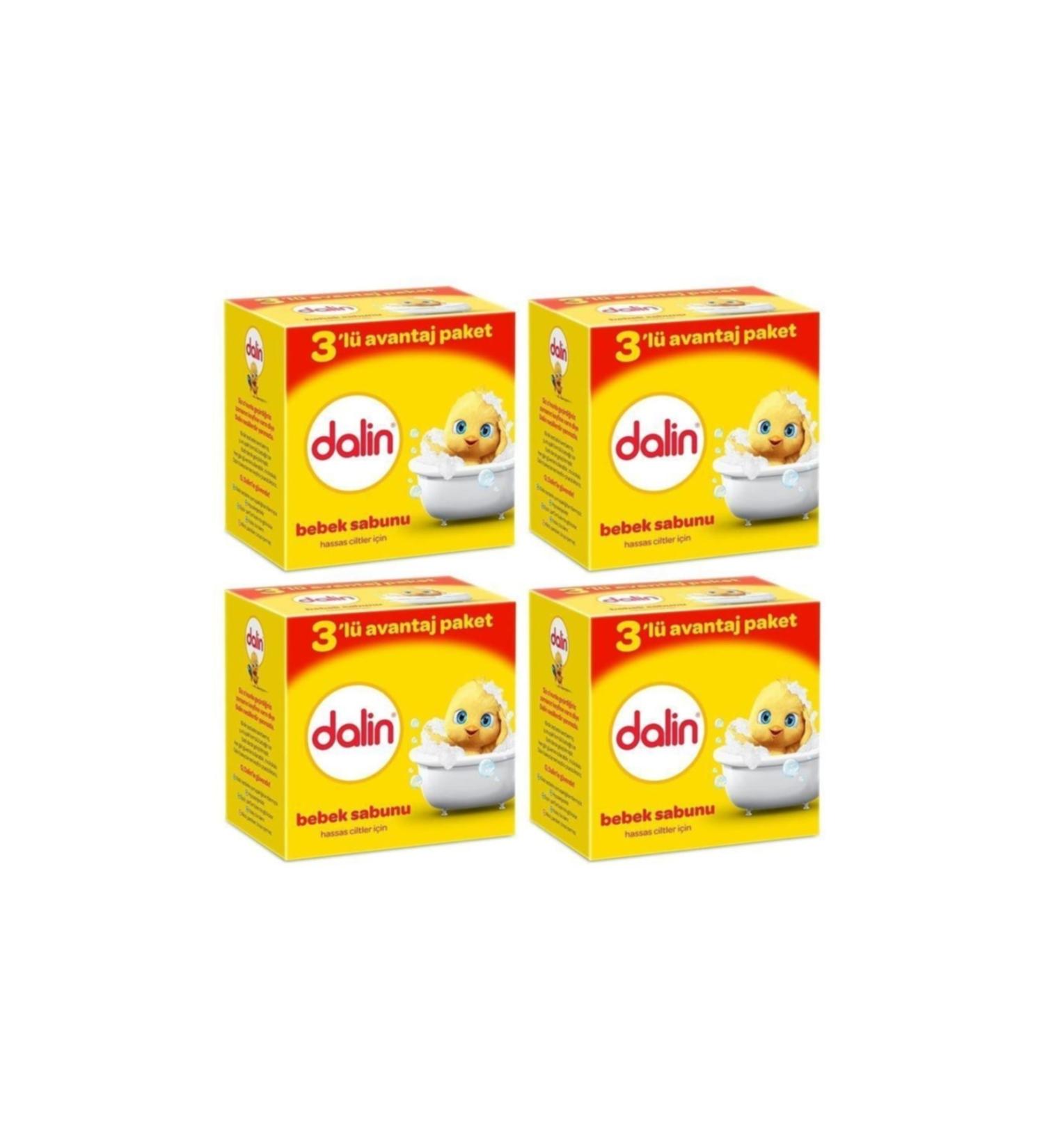 Dalin Soap 100 Gr - 3 Pack X 4 (12) Pieces