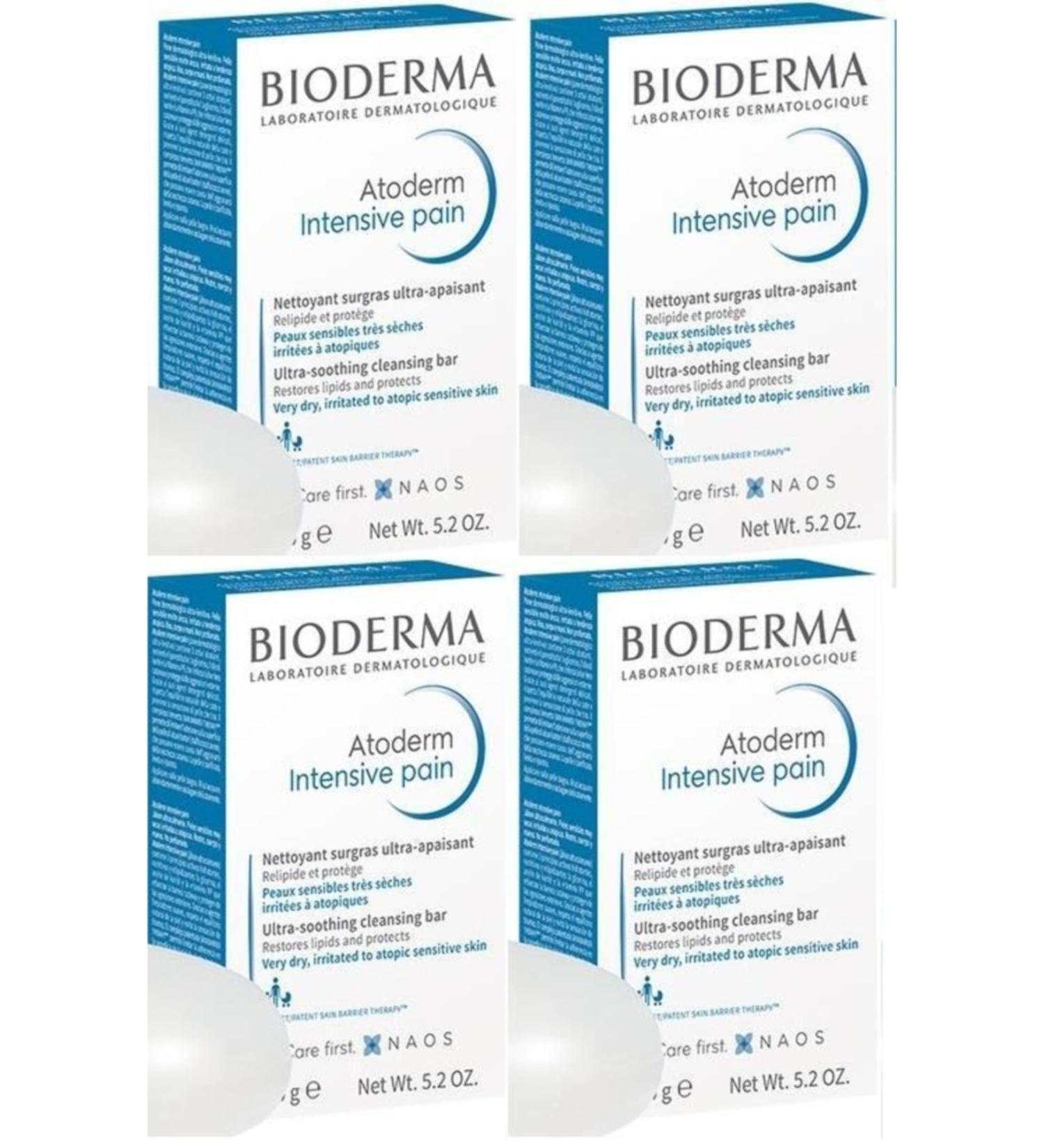 Bioderma Atoderm Intensive Bar Pain 150 Gr 4 Pieces