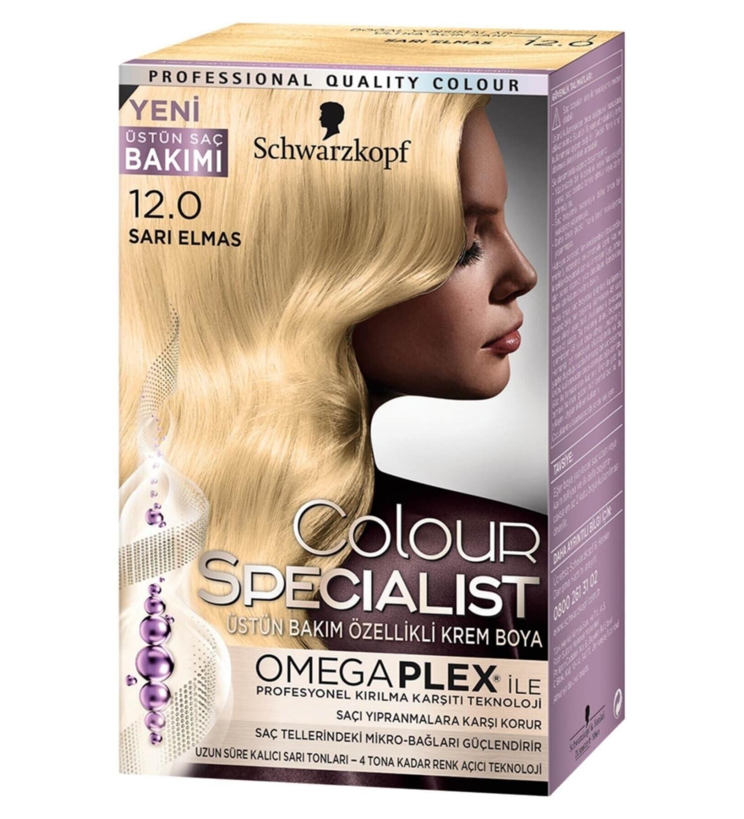 Schwarzkopf Color Specialist Hair Dye Color Specialist 12-0 Tube 60 Ml