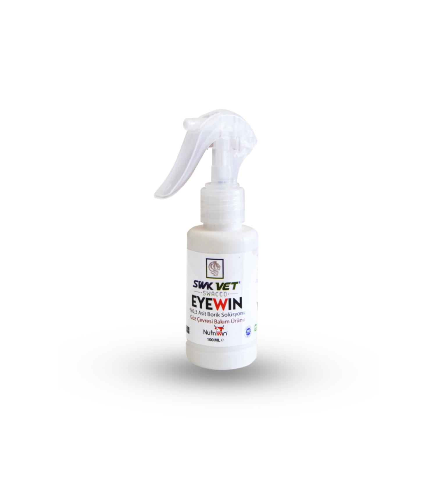 NUTRIW N Eyewin Eye Antiseptic %3 Boric Acid Cat-Dog-Sheep-Cow 100 Ml Eye Antiseptic %3 Boric Acid