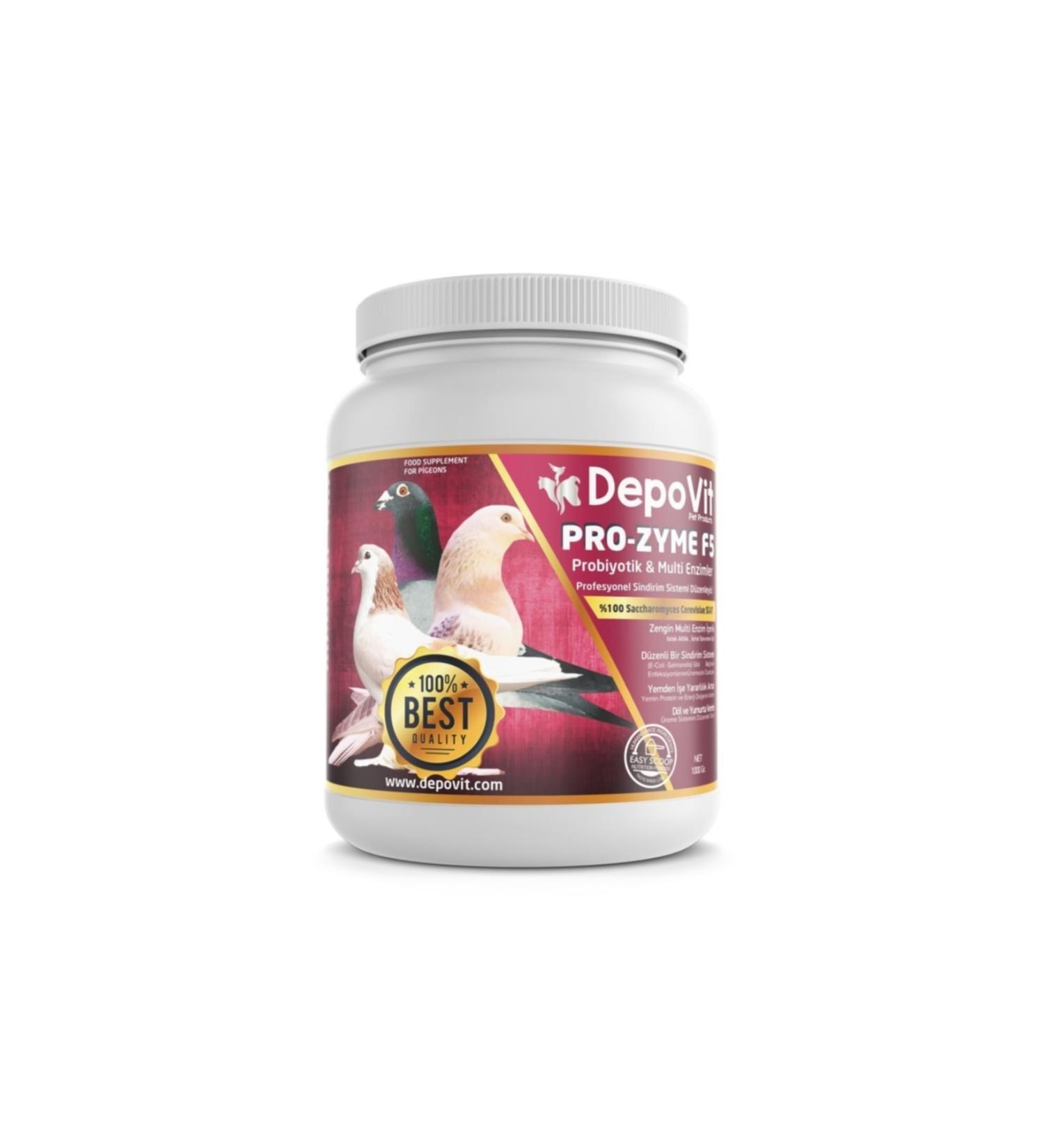 DEPOVIT Prozyme F5 Probiotic & Multi Enzyme & Prebiotics
