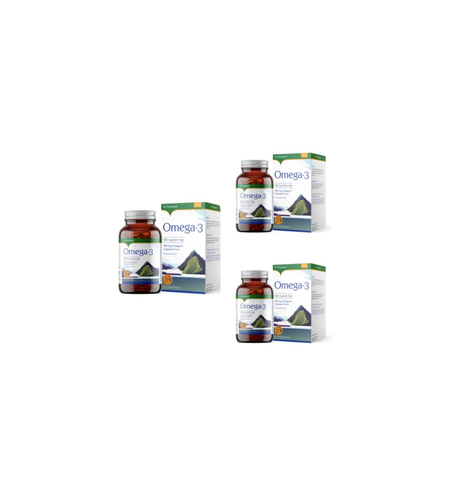 Dr. Thomson Dr.thomson Omega-3 Capsule (8697781960825) 3 Piece