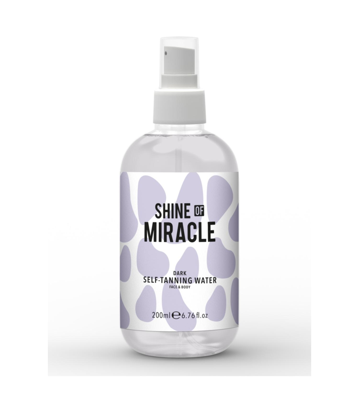 Shine of Miracle Dark Self Tanning Water (Sunless Self Tanning Water)
