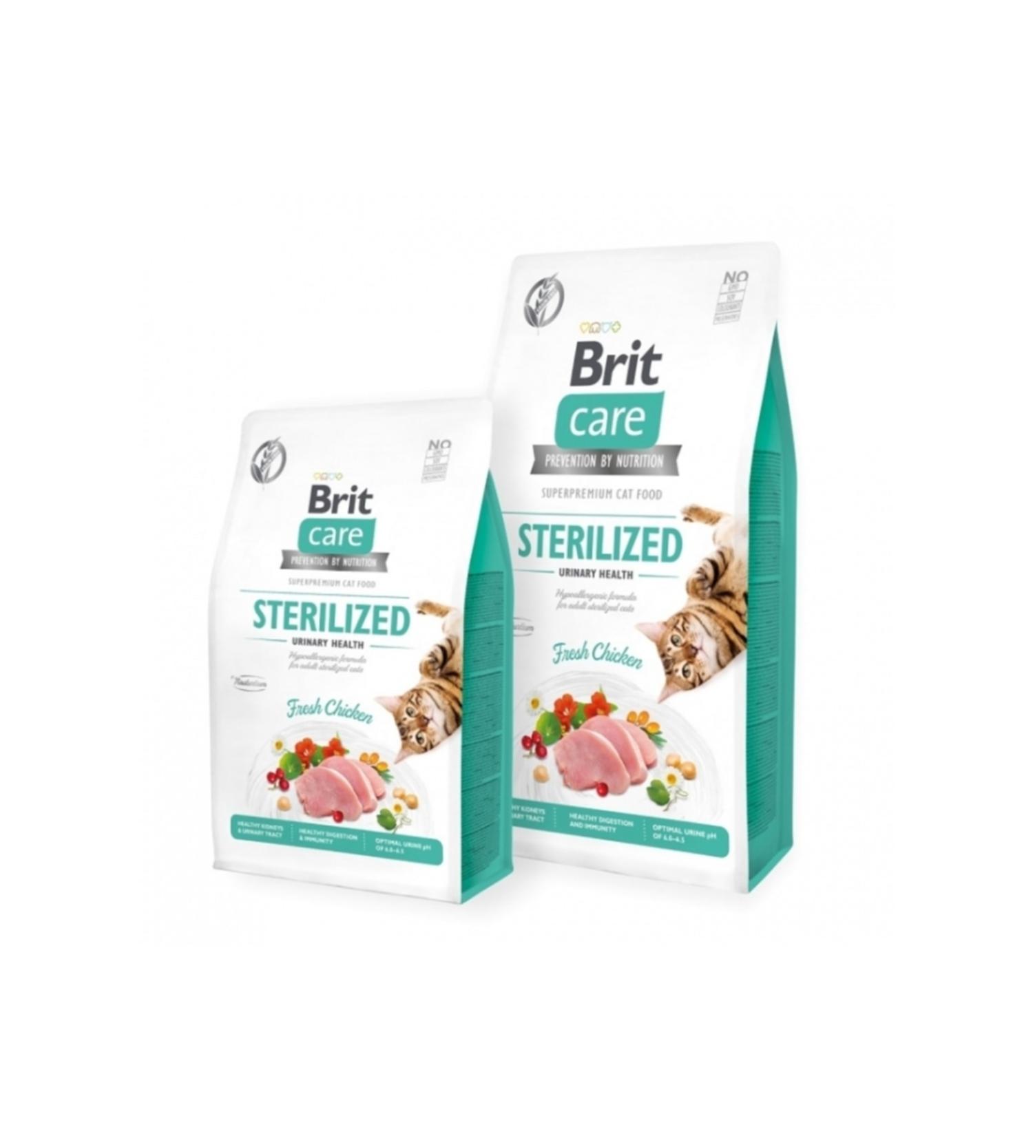 Brit Care Grain-Free Chicken Sterilized Cat Food 2 Kg