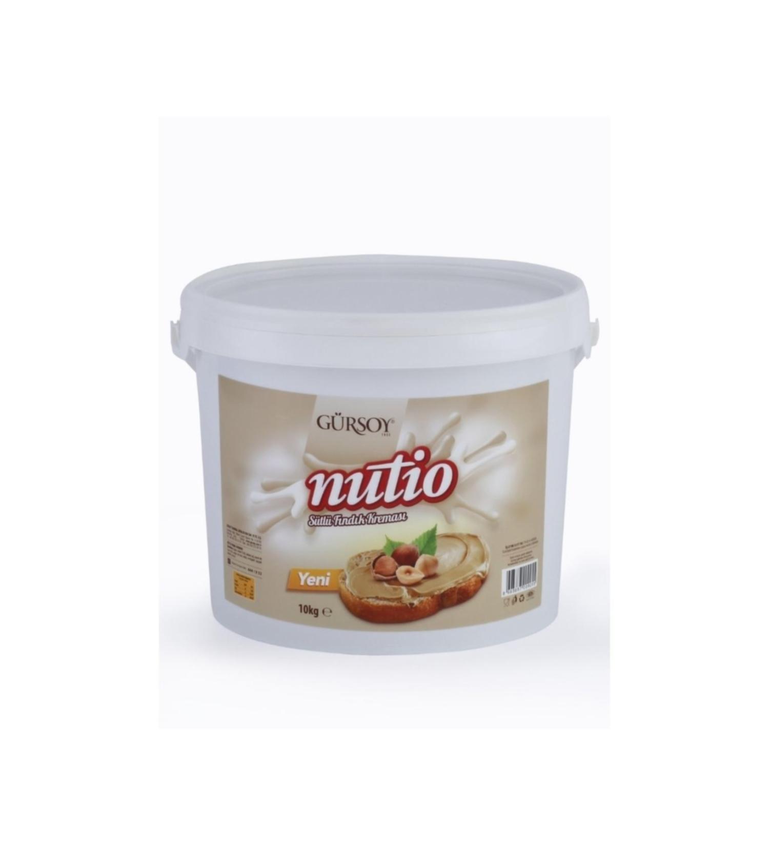 Gursoy Nutio Croquant Milk Hazelnut Cream Edt Bucket 10 Kg