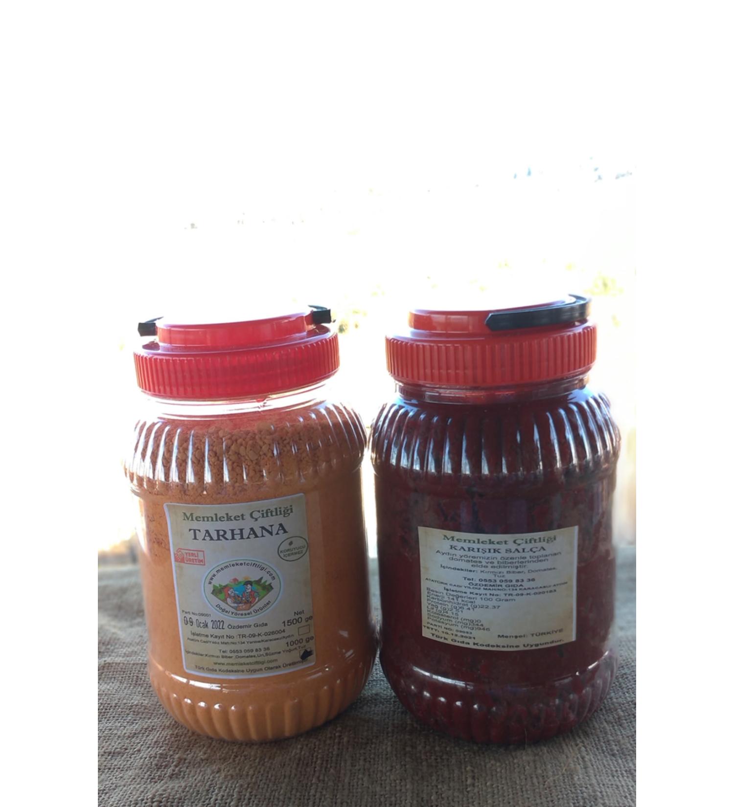Memleket Farm Tarhana 1 Kg - Tomato Pepper Paste 1 Kg