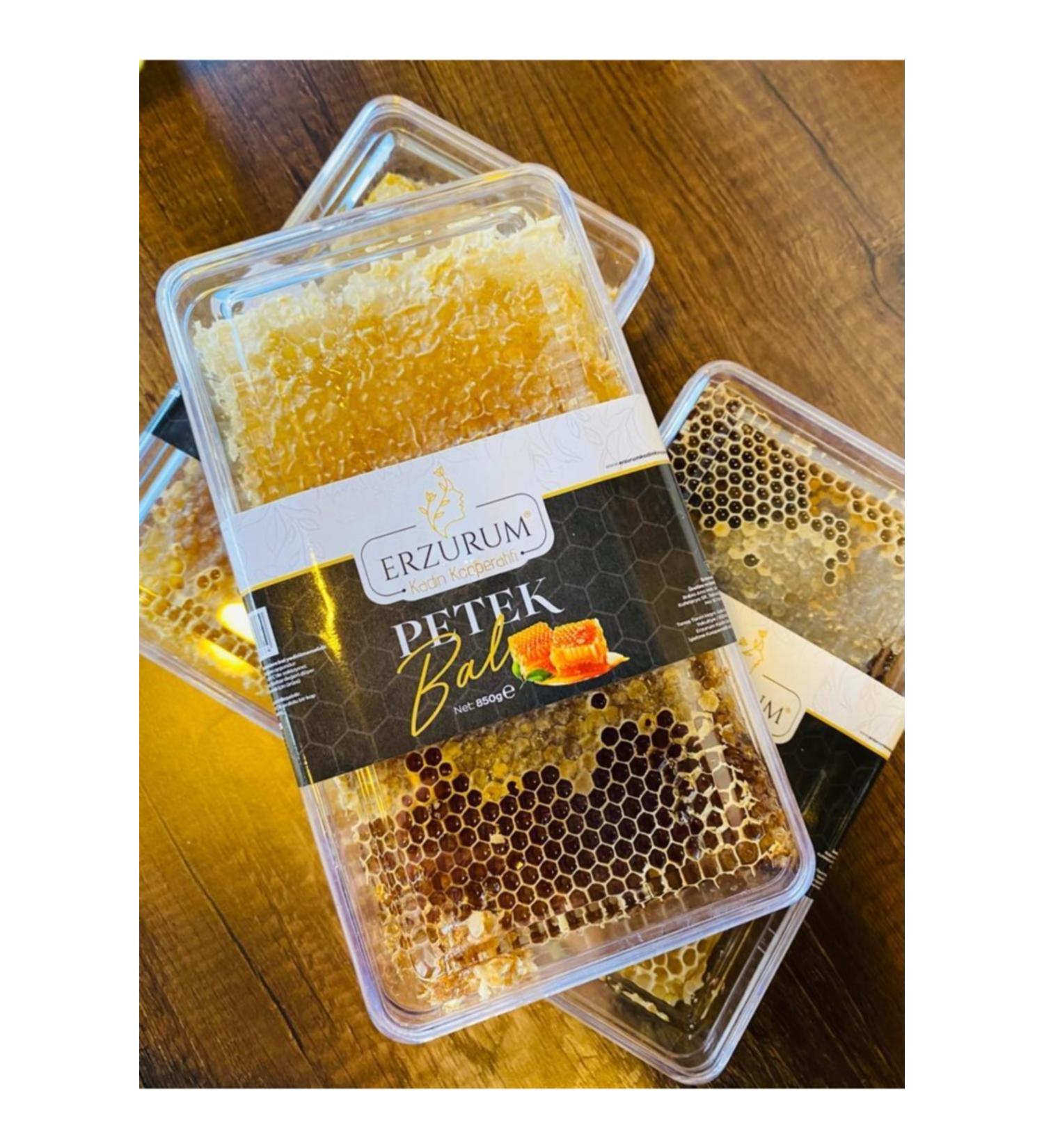 Erzurum Women's Cooperative Natural Comb Honey 1 Kg