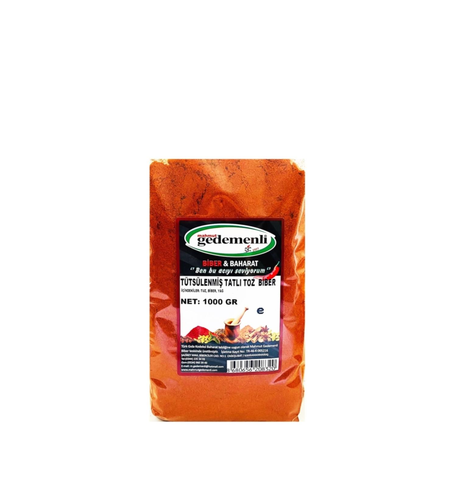GEDEMENL Smoked Sweet Pepper Powder 1 Kg